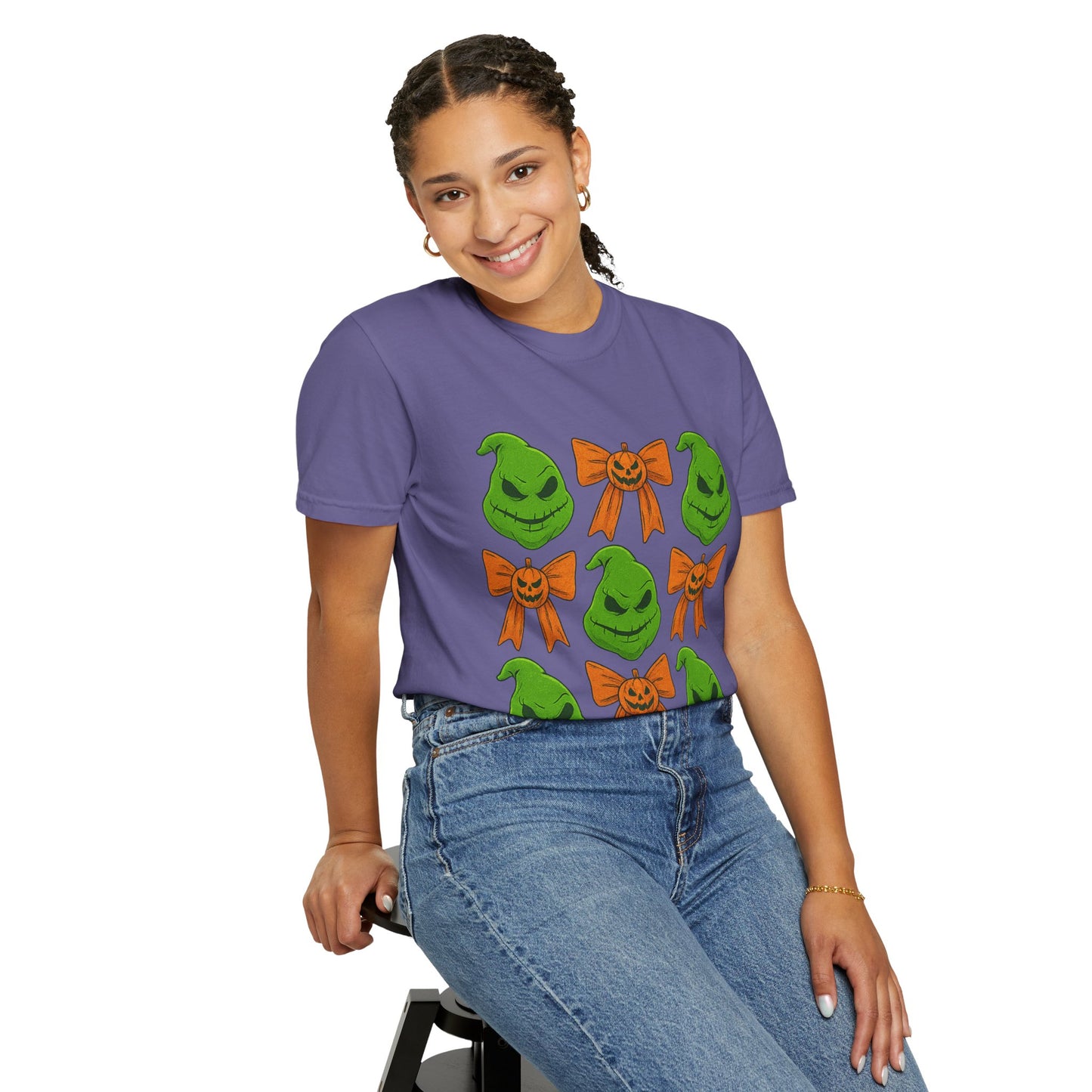 Oogie Boogie Holiday T-Shirt | Fun Gift for Christmas, Unisex Cotton Tee, Festive Apparel, Grinch Lovers, Green Character Design
