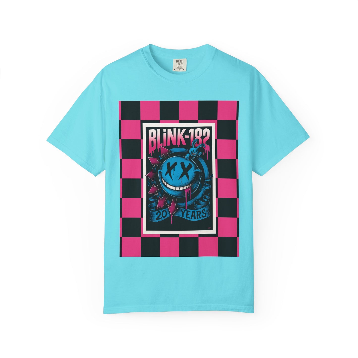 Blink-182 20 Years Unisex T-shirt, Music Tee, Vintage Graphic Shirt, Band Merch, Festival Wear, Concert Outfit