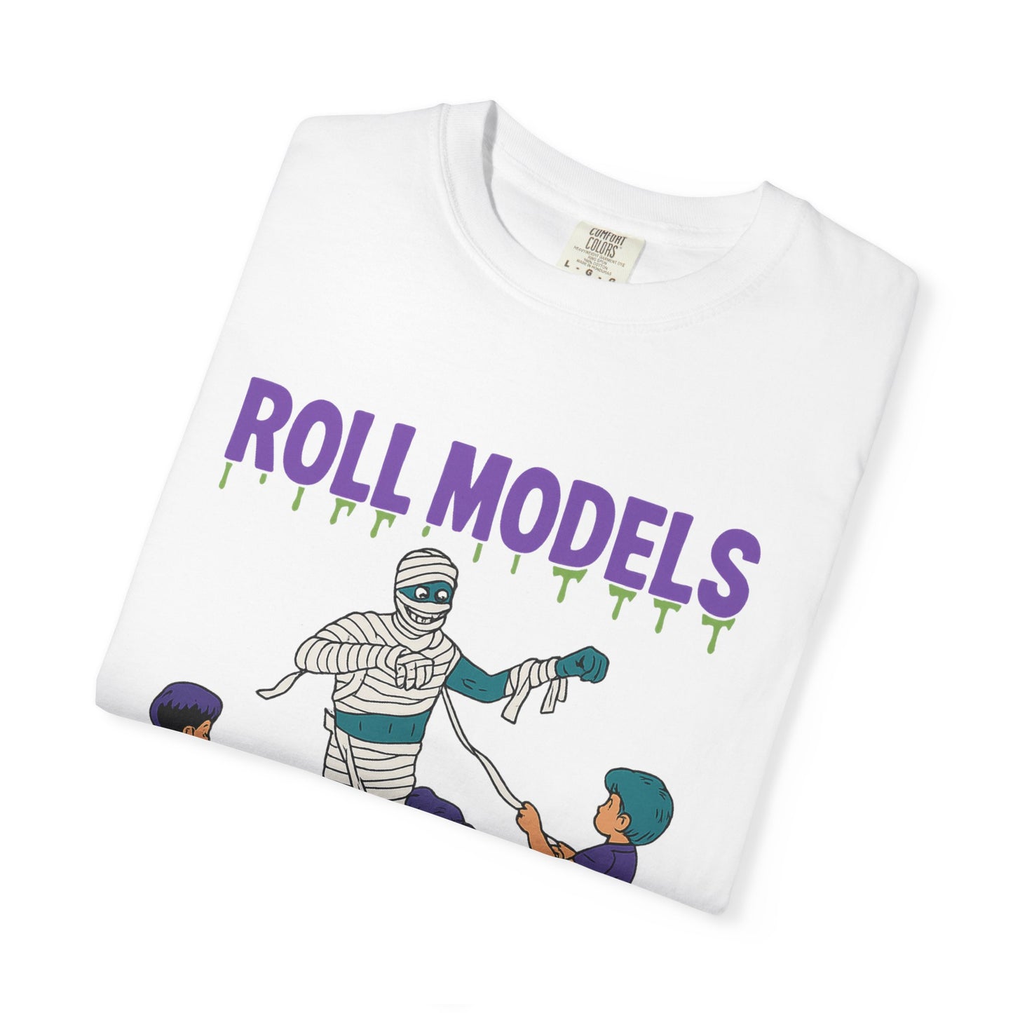 Mummy Roll Models T-Shirt, Cute Halloween Shirt, Kids Costume Tee, Family Fun Outfit, Retro Graphic Top, Vintage Style Tee