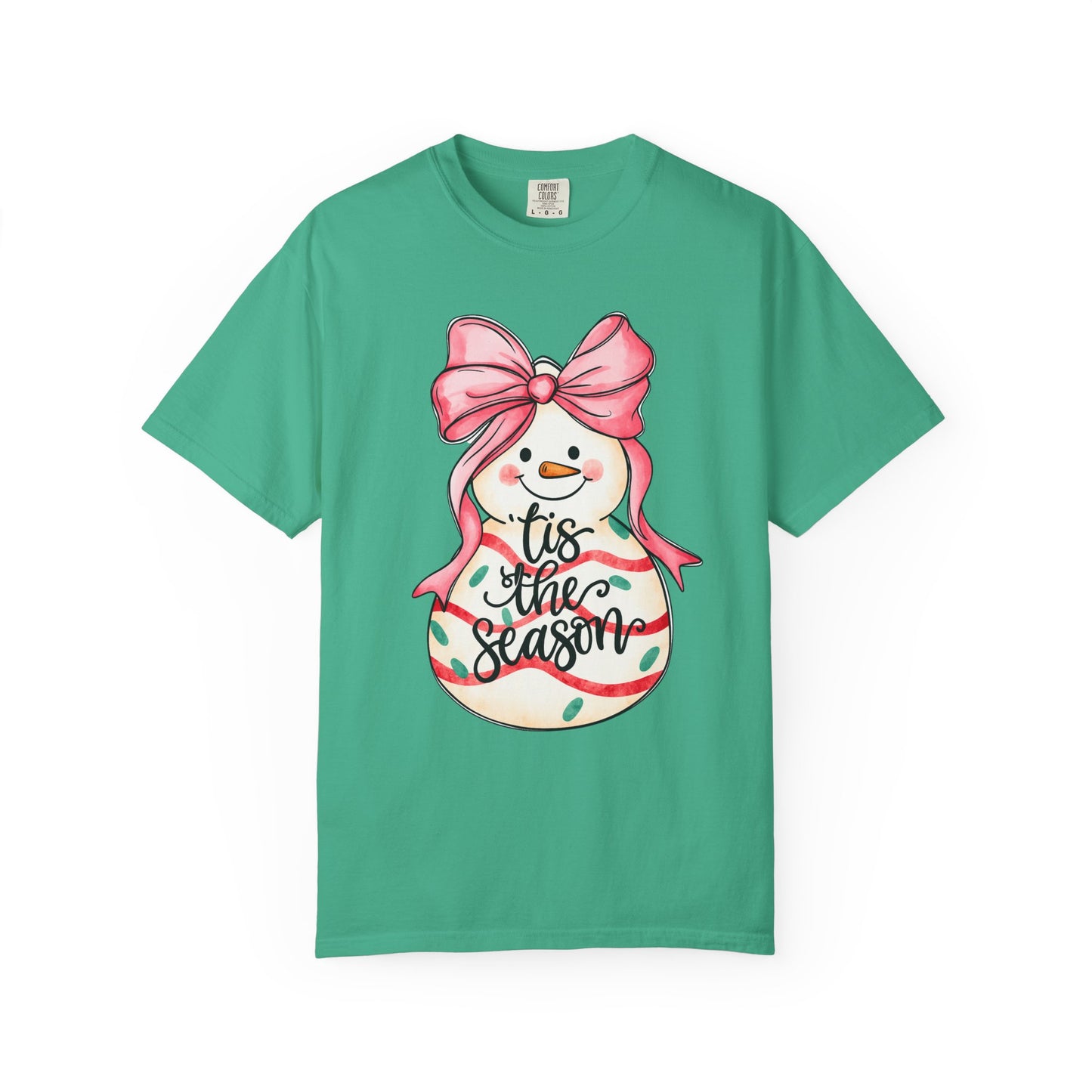 Festive Snowman T-Shirt - 'Tis the Season