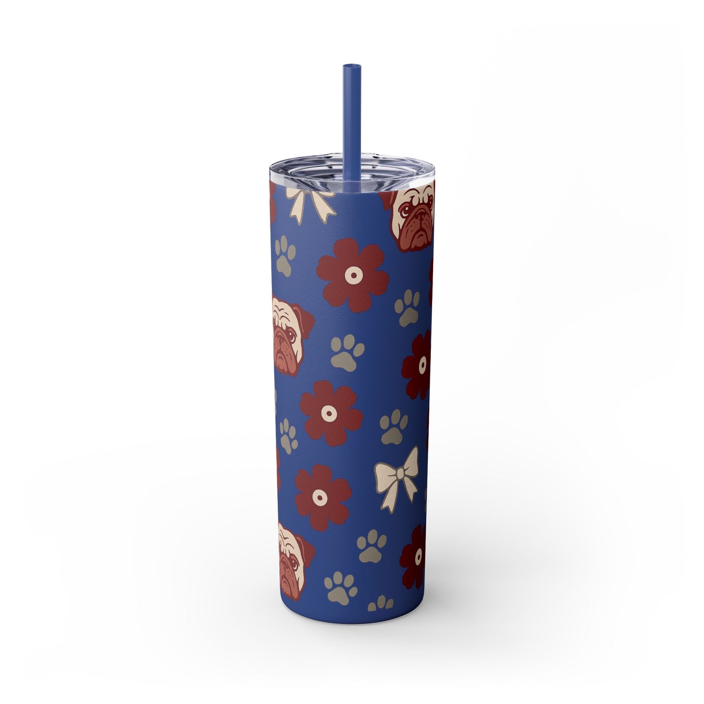 MS Bulldogs Skinny Tumbler, Graduation Gift, Mississippi Game Day, Go Dogs, Starkville, MS.