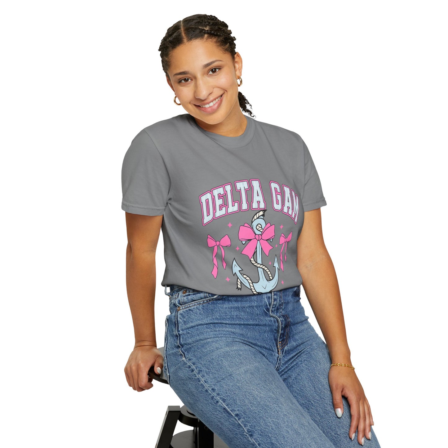 DeeGCute Anchor Unisex Tee - Sorority Apparel & Nautical Gift