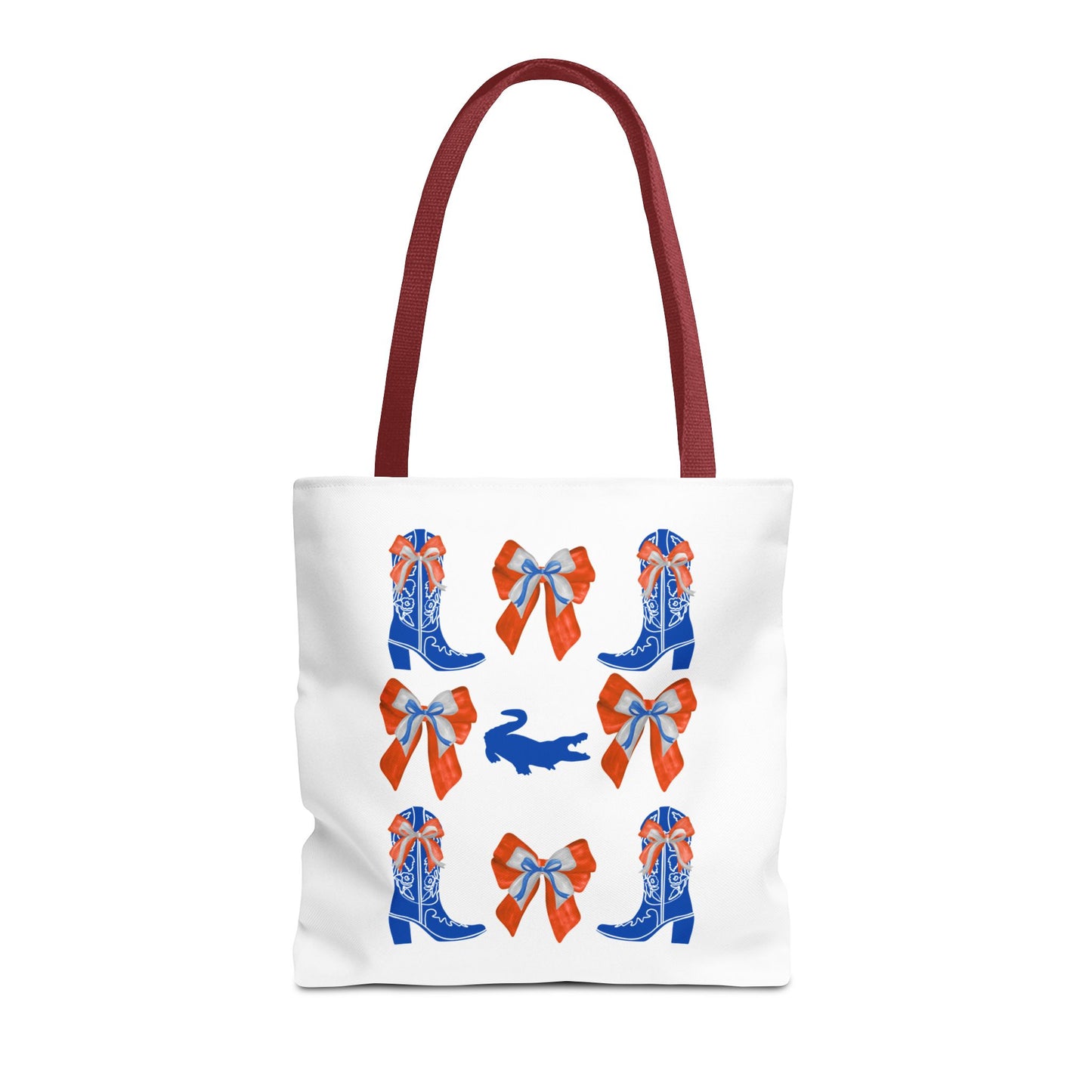 FL gators game day tote bag, UF fan gift, UF alumni, graduation gift, college student gift, chomp! chomp!, florida fan gift, florida game day, go gators