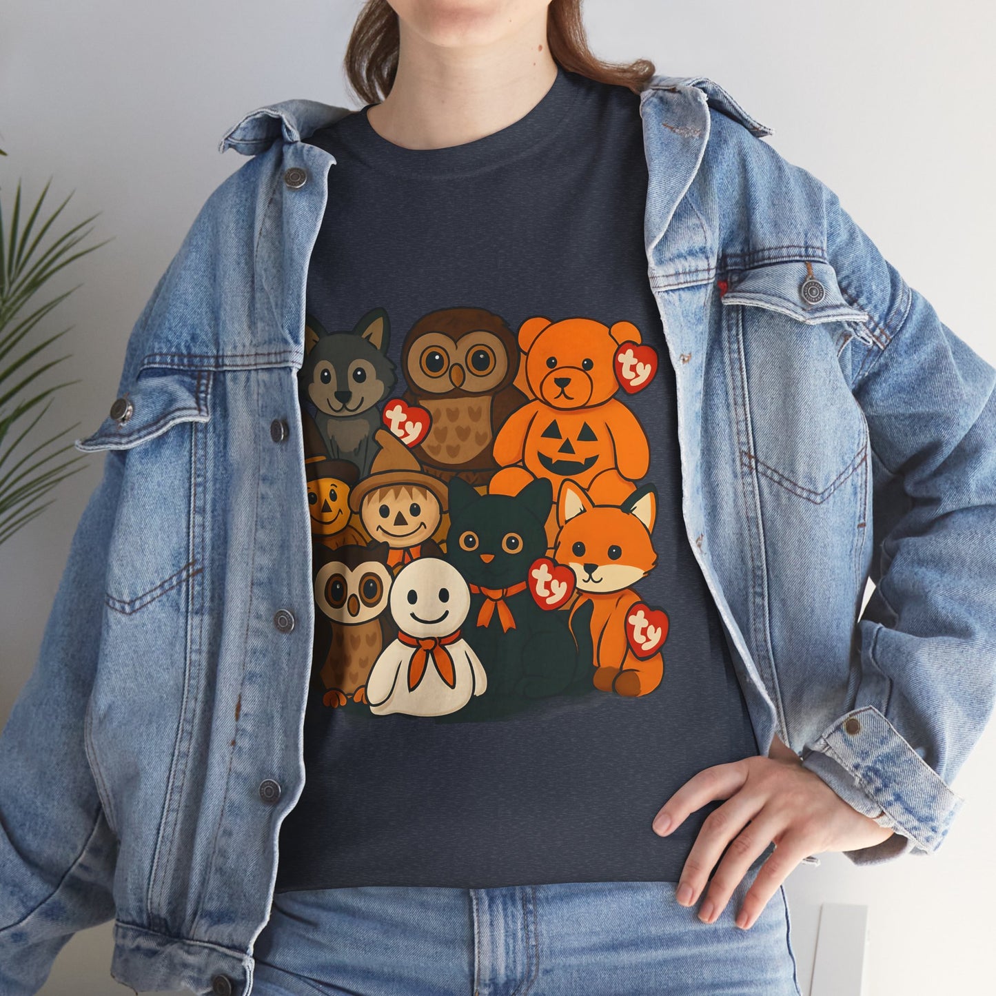 Halloween Unisex Tee - Ty Beanie Babies Design