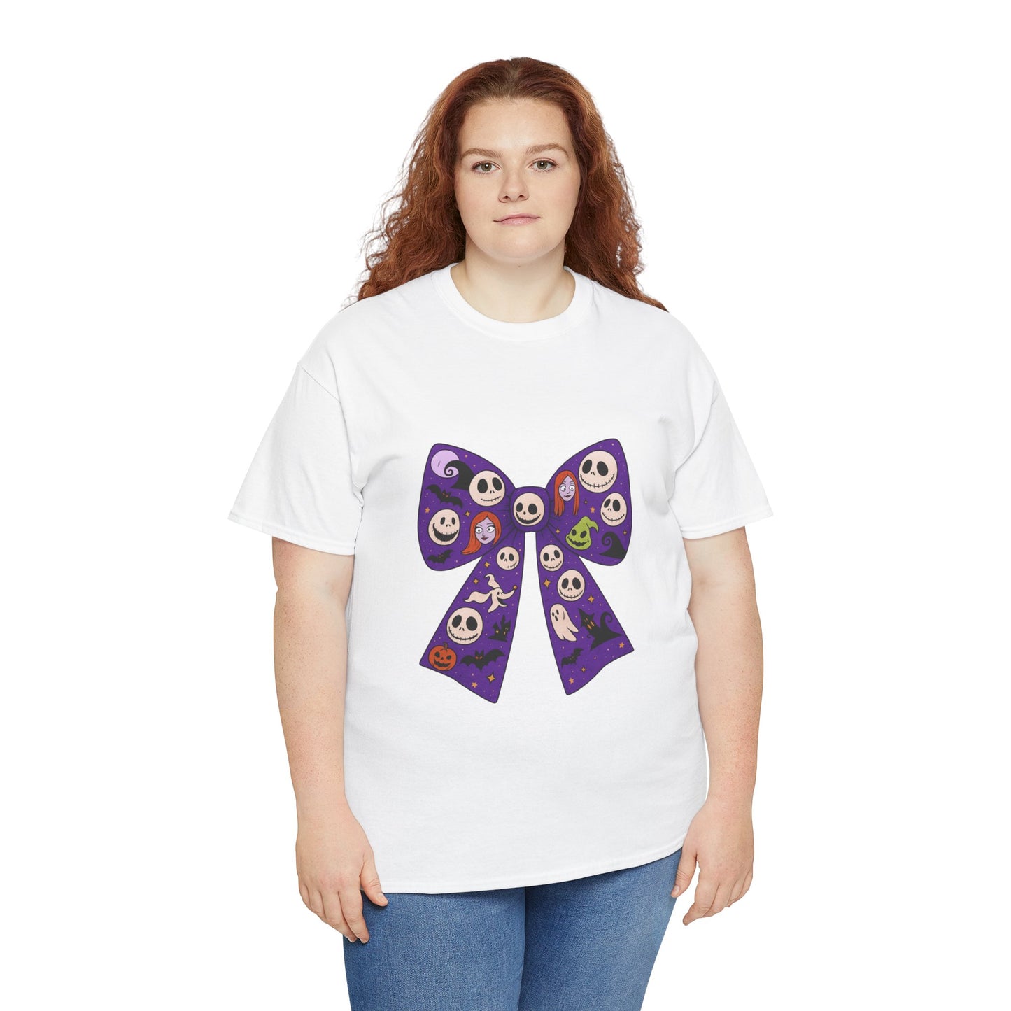 Halloween Themed Unisex Tee, Spooky T-Shirt, Cute Graphic Shirt, Gift for Halloween Lovers, Festive Casual Wear