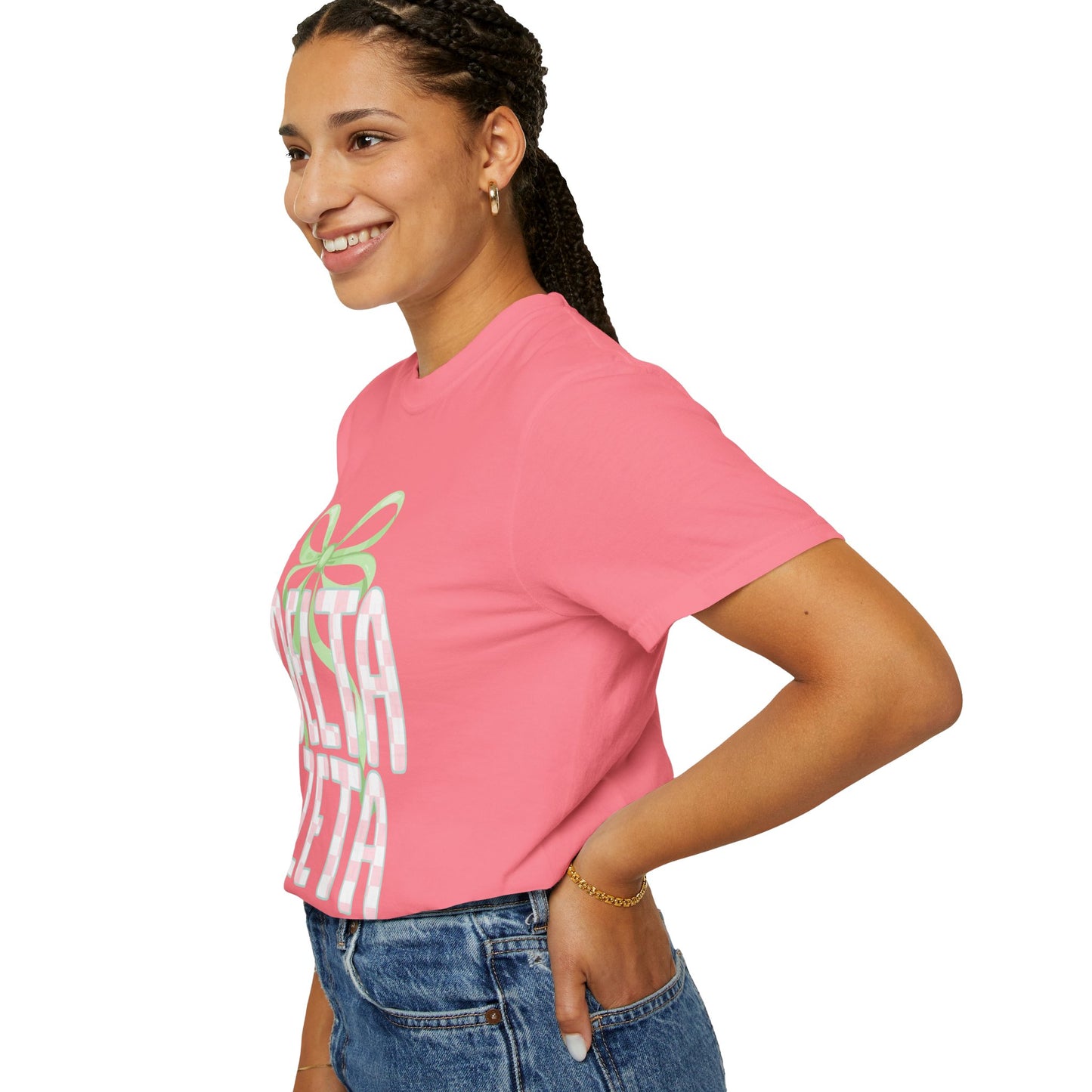 Garment-Dyed T-shirt - Cozy Sorority Tee
