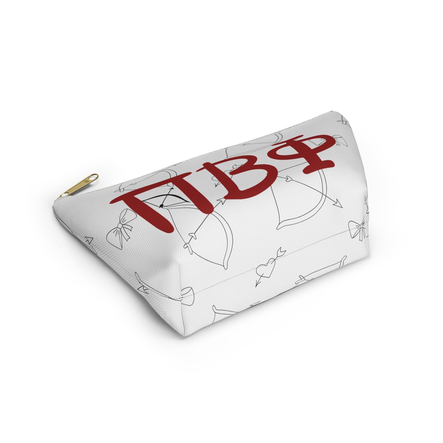 Pi Beta Phi Stylish Accessory Pouch, Personalized Cosmetic Bag, Ideal Gift for Friends, Perfect for School, Travel & Organization