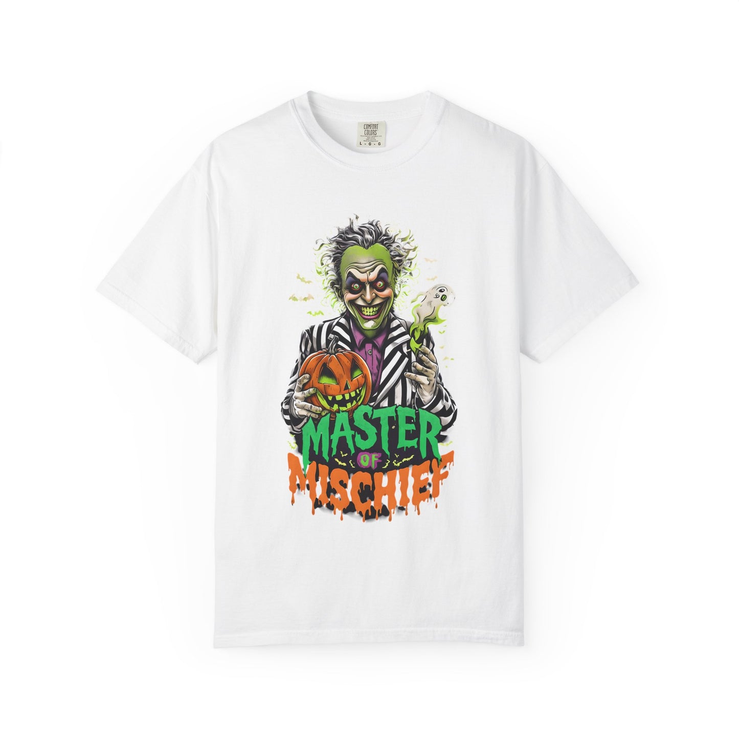 Master of Mischief Unisex T-Shirt, Halloween Party Shirt, Costume Tee, Spooky Gift, Fall Apparel, Graphic Tee