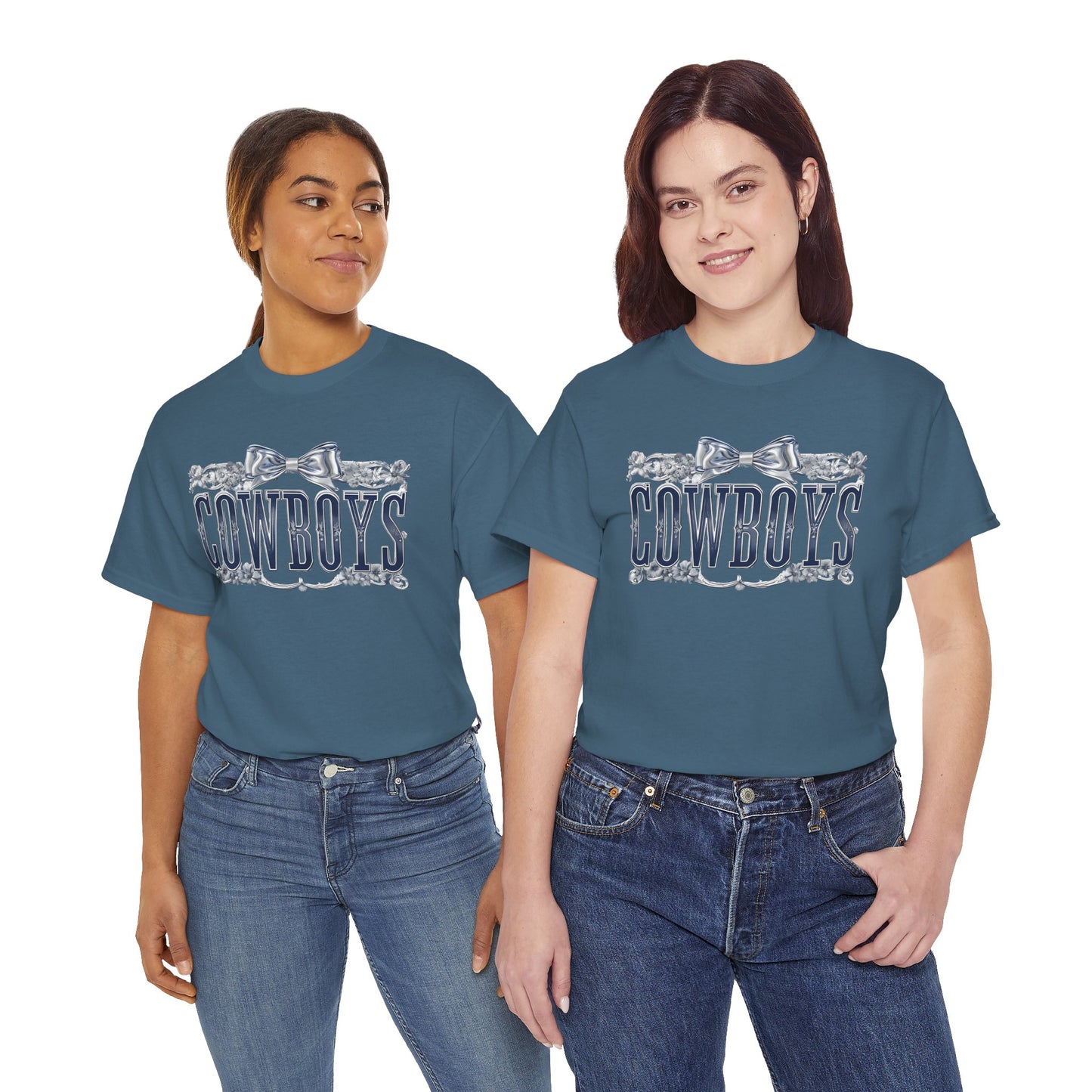 Cowboys Graphic Tee, Unisex Heavy Cotton Tee, Western Wear, Country Music Shirt, Rodeo Style T-Shirt, Gift for Cowboy Fans