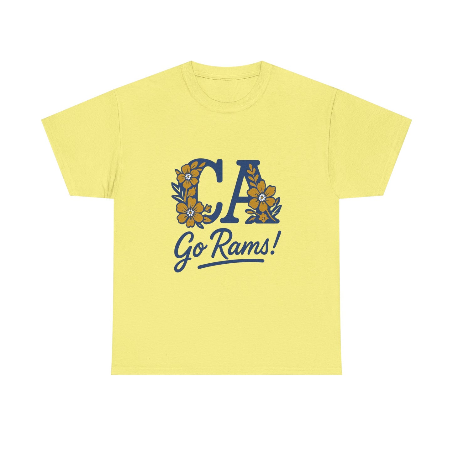 CA Rams Floral Tee