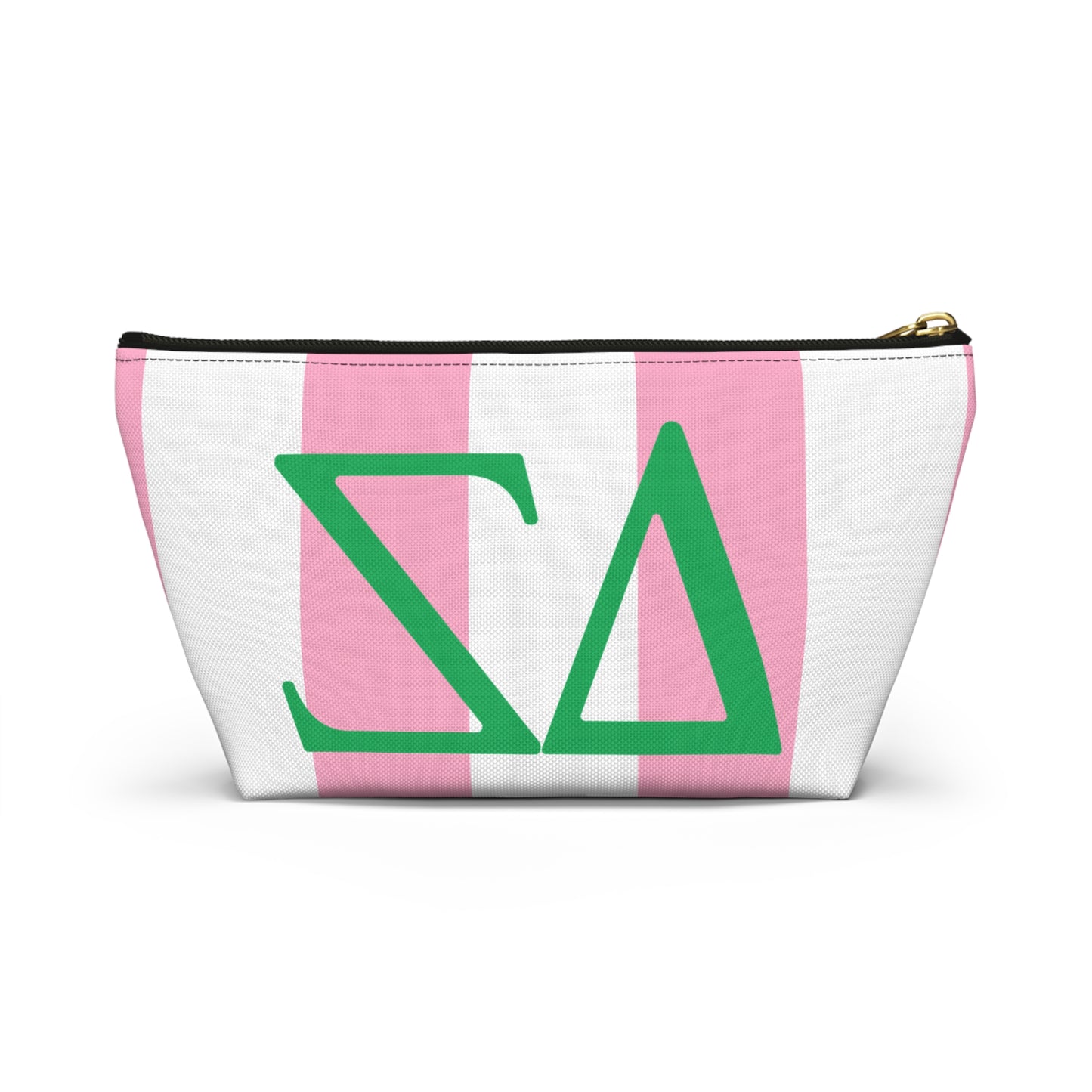 DZ Chic Personalized Accessory Pouch, Makeup Bag, Travel Organizer, Gift for Her, Custom Cosmetic Case, Sorority or College Essentials