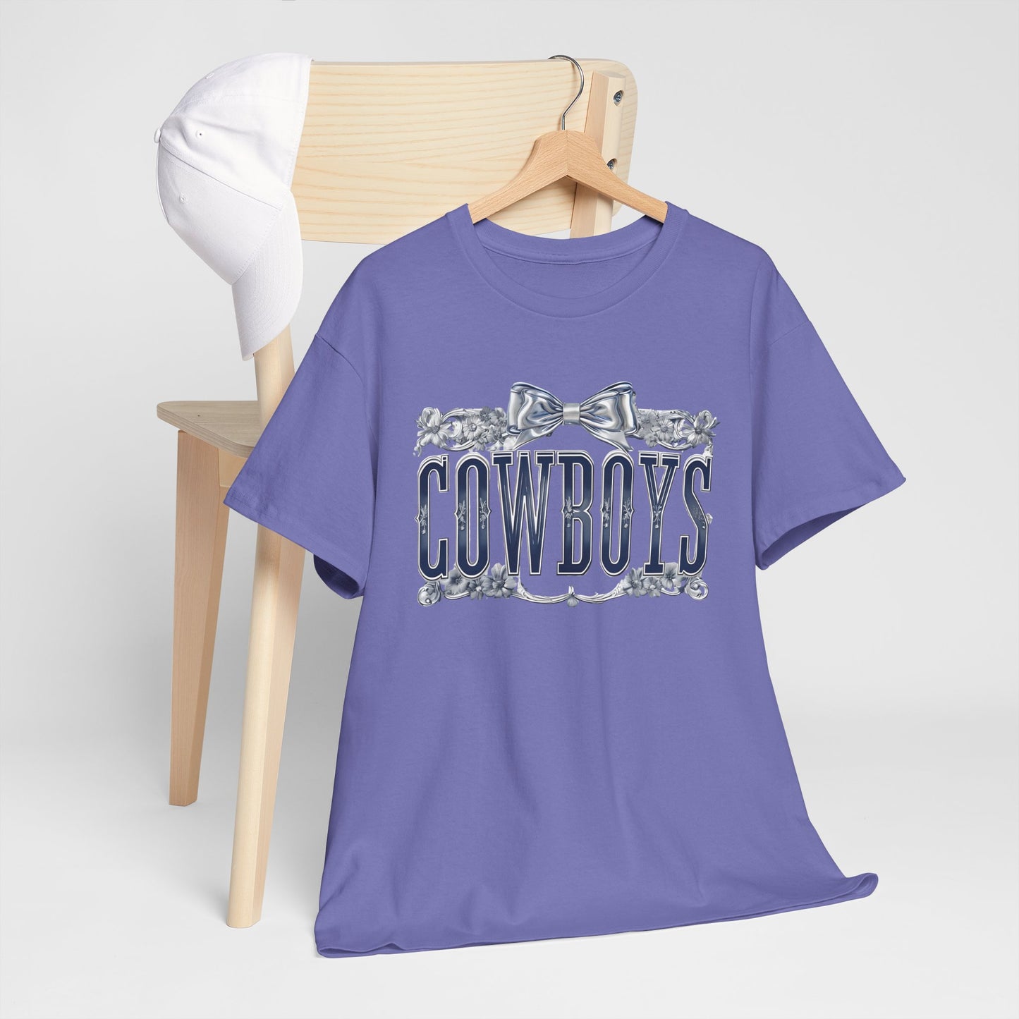 Cowboys Graphic Tee, Unisex Heavy Cotton Tee, Western Wear, Country Music Shirt, Rodeo Style T-Shirt, Gift for Cowboy Fans
