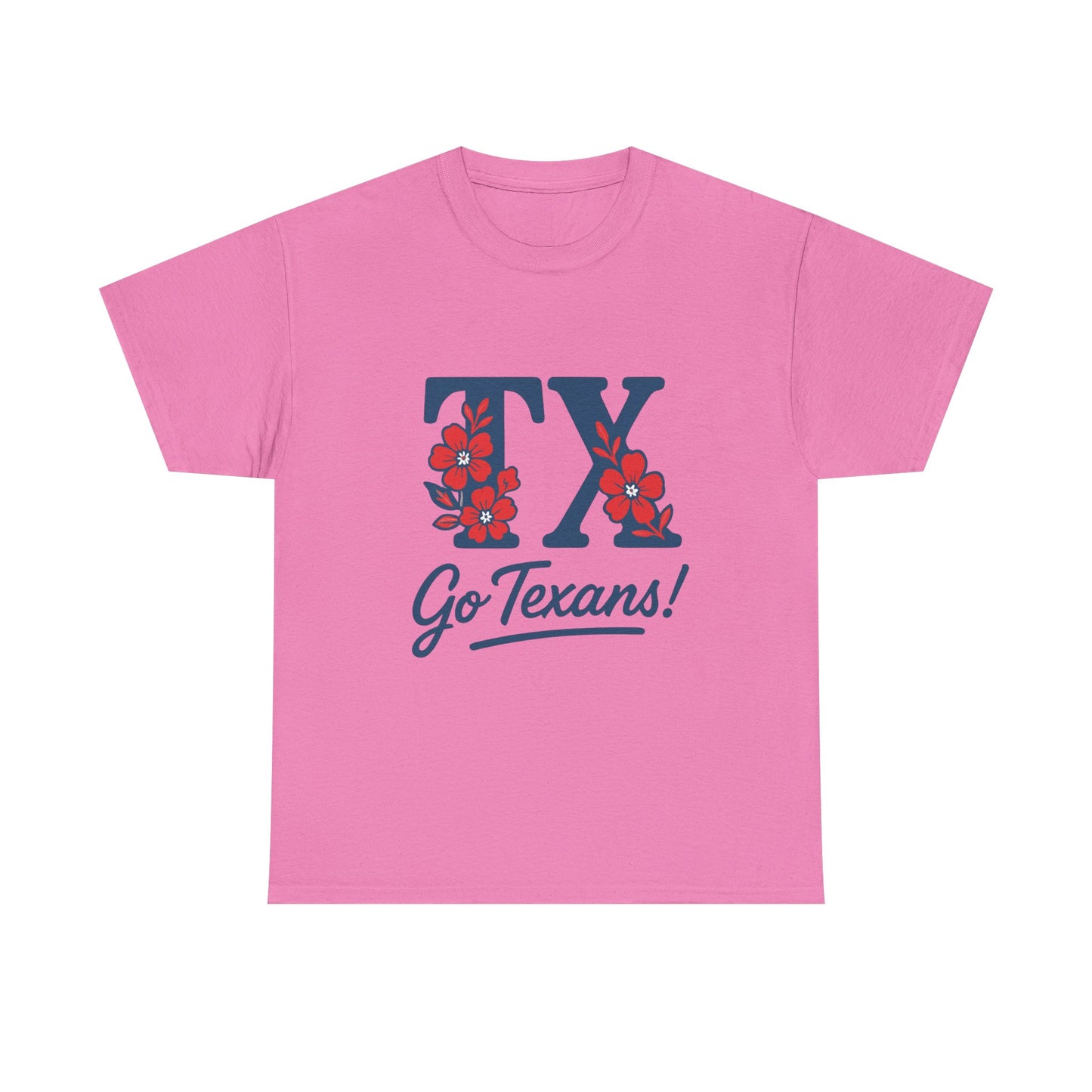Texas Pride Unisex Cotton Tee | Go Texans! T-Shirt, Casual Wear, Game Day Shirt, Gift for Fans, Spring/Summer Style