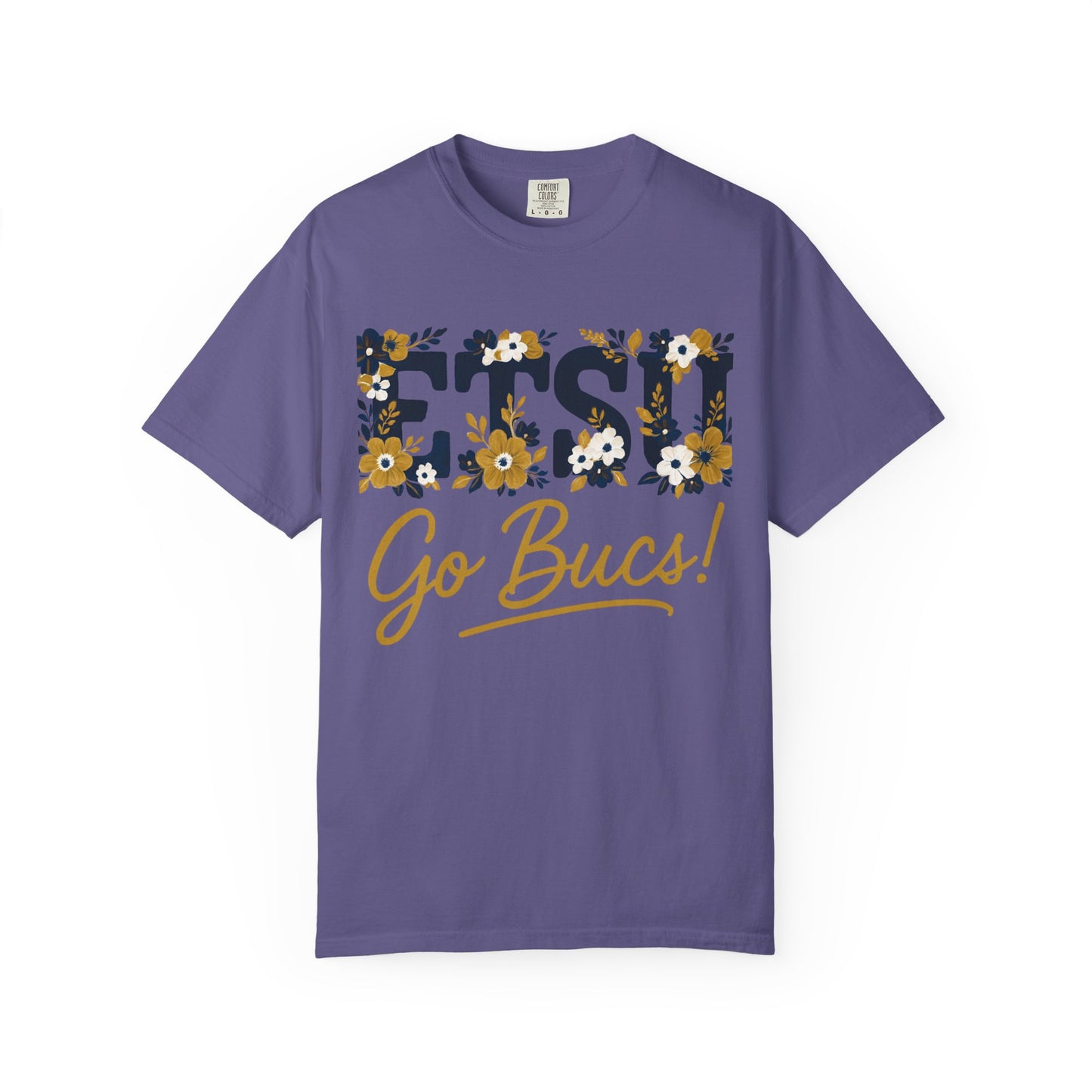 Floral Go Bucs Unisex T-shirt - College Apparel
