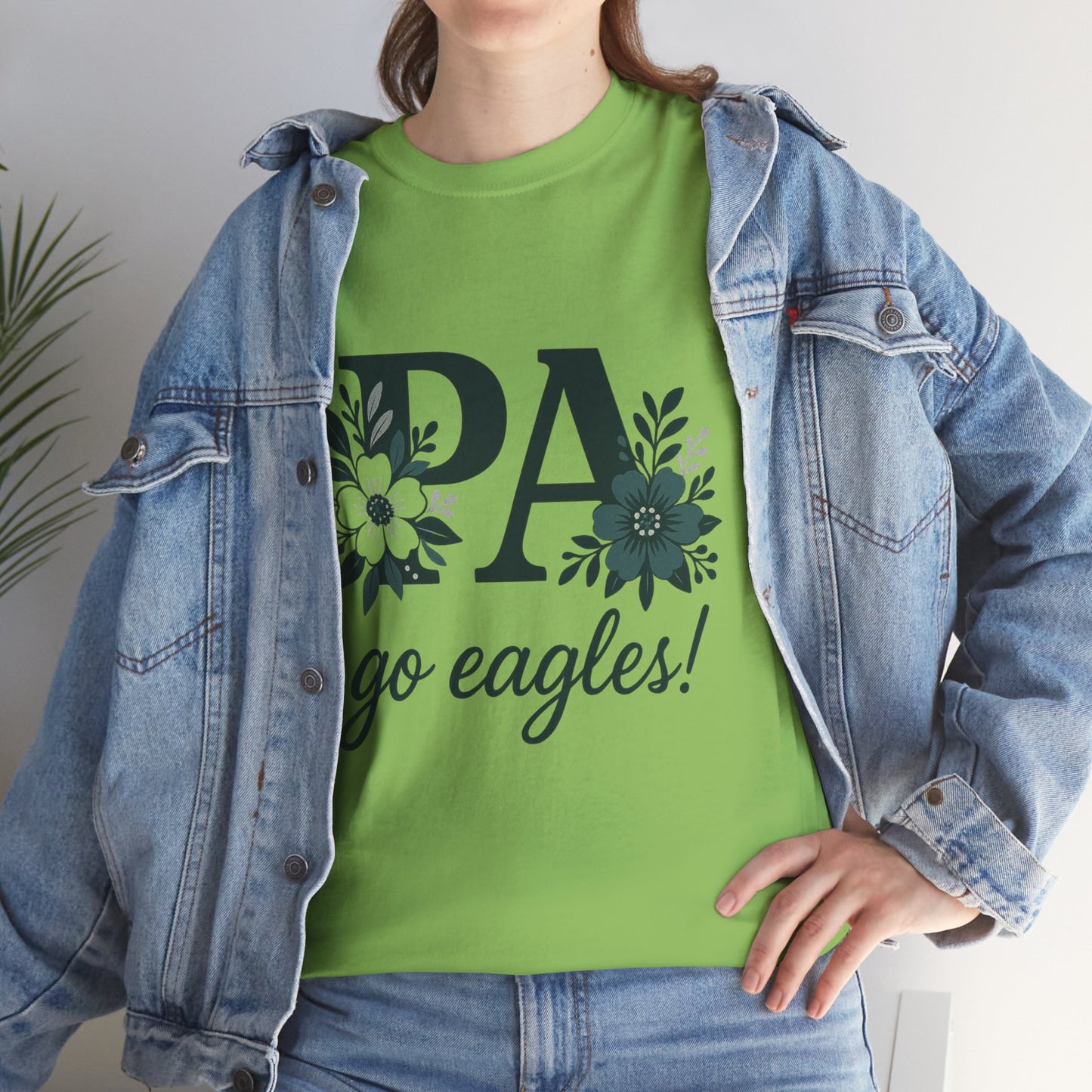Floral PA Eagles Tee