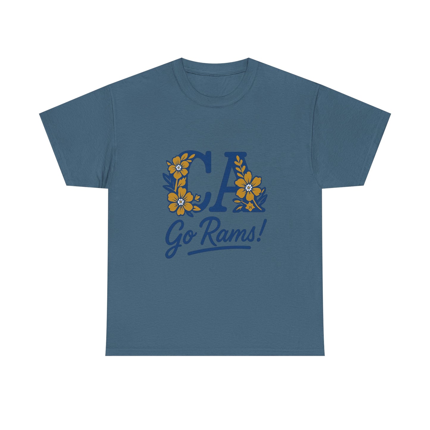 CA Rams Floral Tee