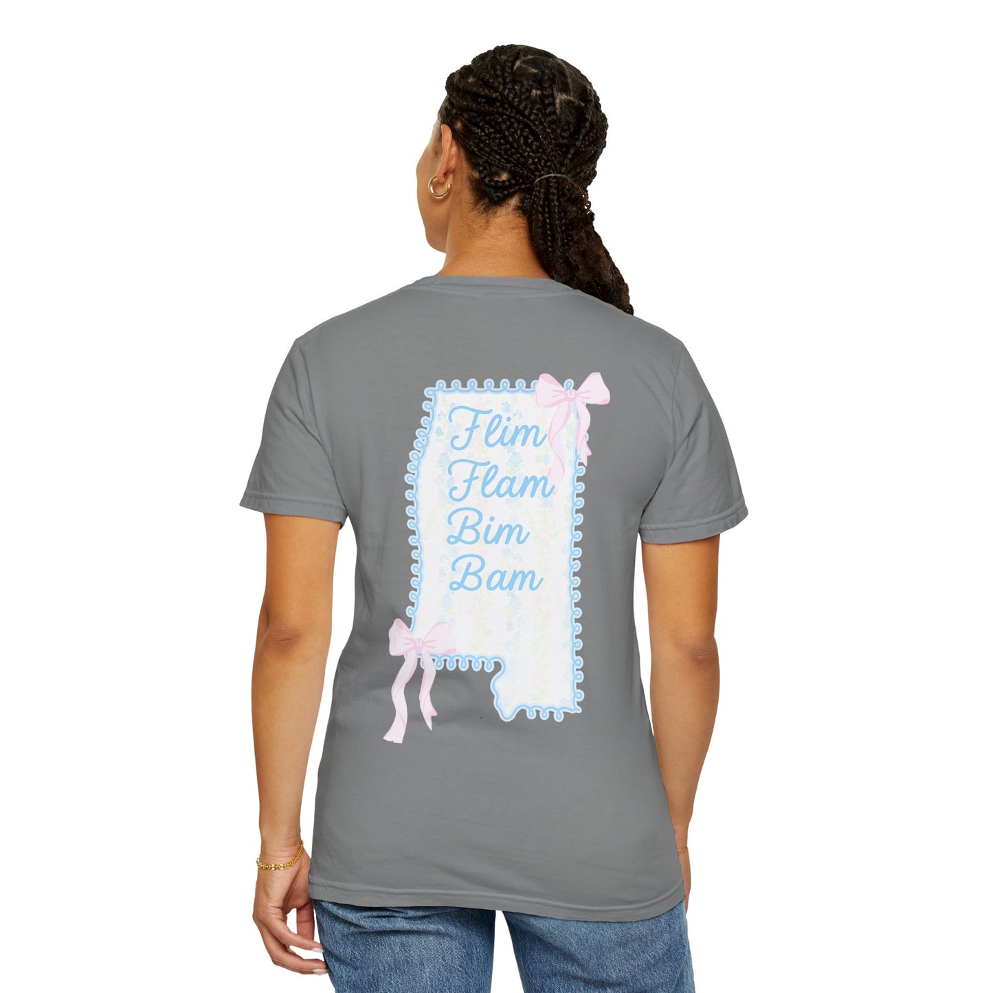 Flim Flam Bim Bam Mississippi T-Shirt — Cute Pastel State Graphic Tee