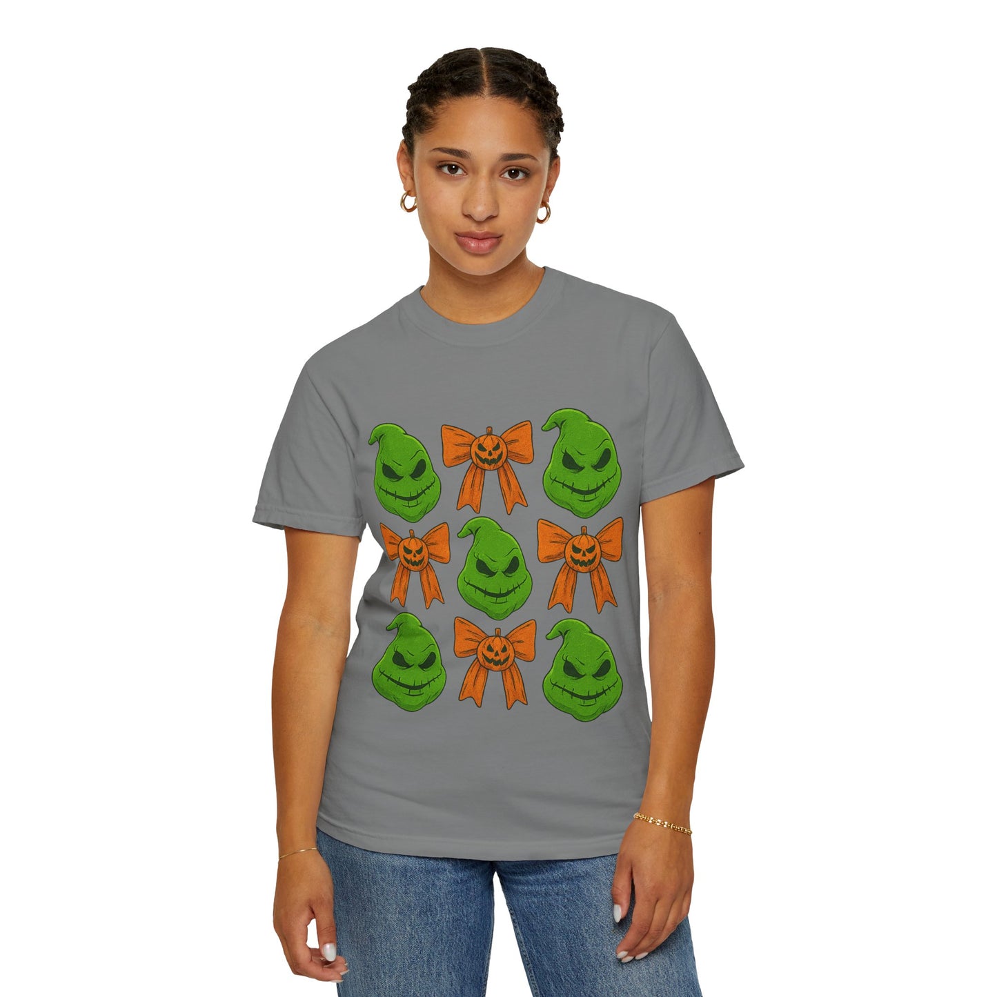 Oogie Boogie Holiday T-Shirt | Fun Gift for Christmas, Unisex Cotton Tee, Festive Apparel, Grinch Lovers, Green Character Design
