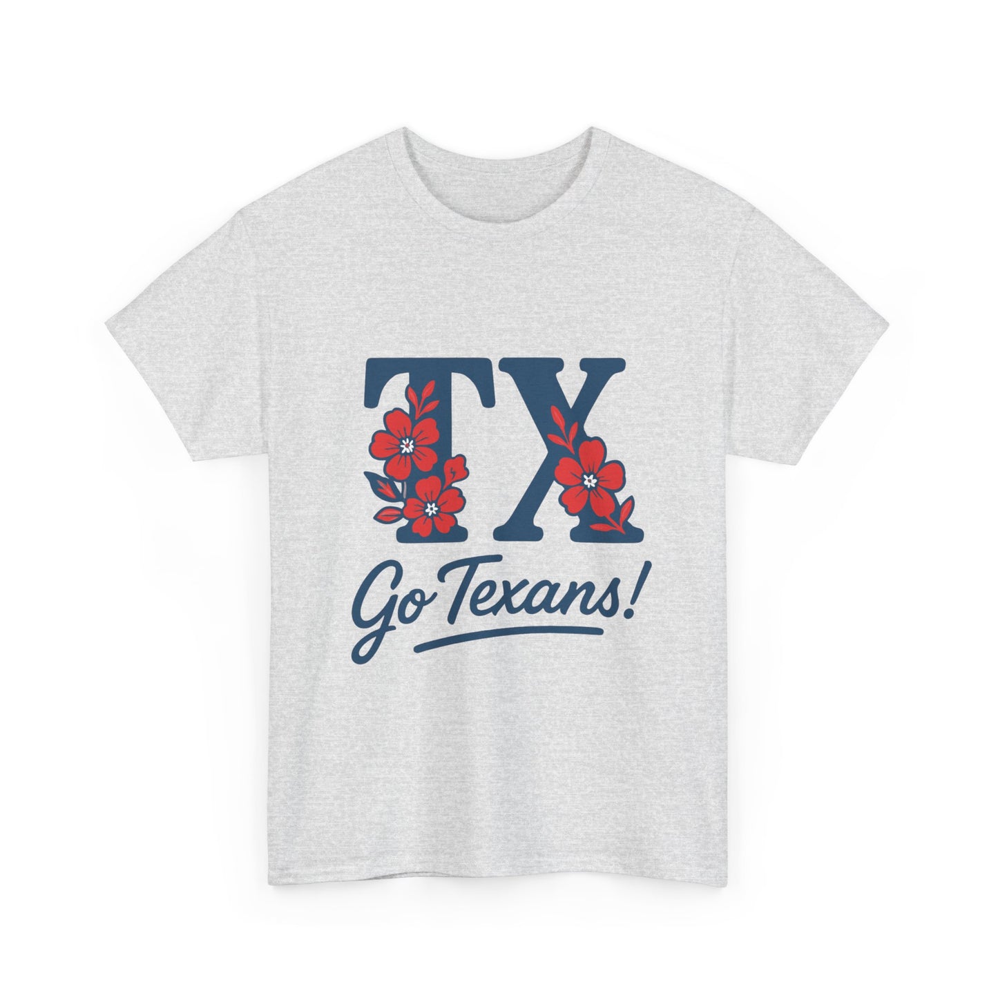 Texas Pride Unisex Cotton Tee | Go Texans! T-Shirt, Casual Wear, Game Day Shirt, Gift for Fans, Spring/Summer Style