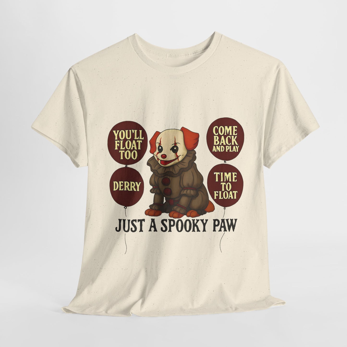 Spooky Dog Tee Clown Pup Pennywise