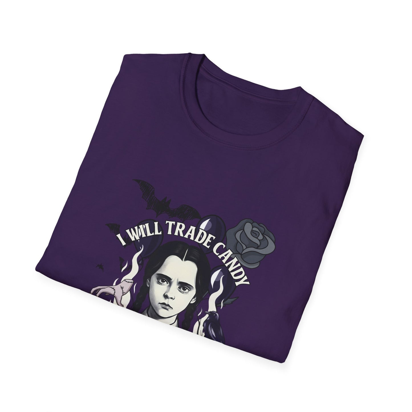Gothic Family Tribute Unisex Tee - Halloween Dark Aesthetic Apparel