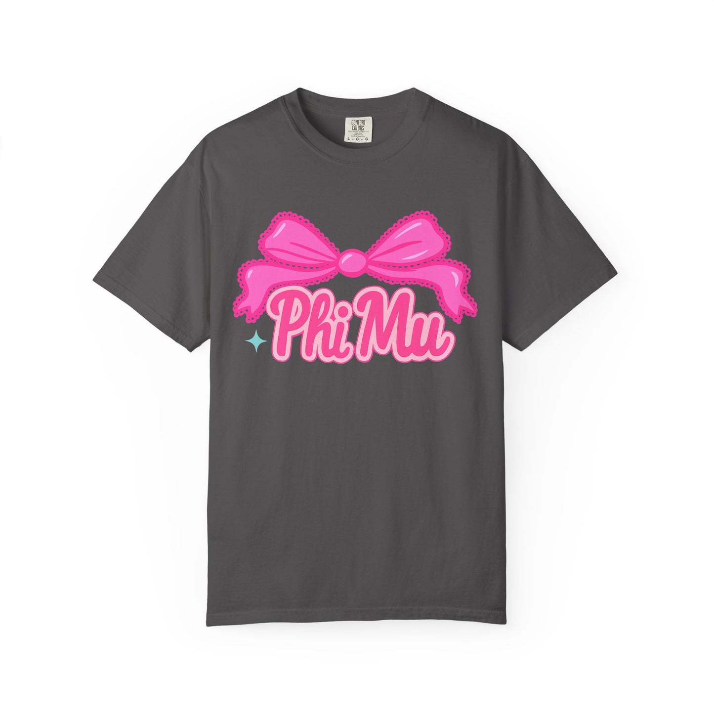 PhiMu Bow Pink Sorority T-Shirt