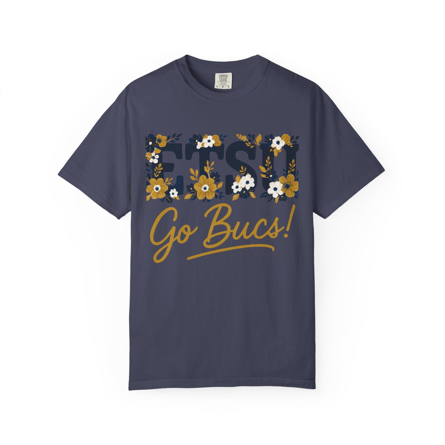Floral Go Bucs Unisex T-shirt - College Apparel