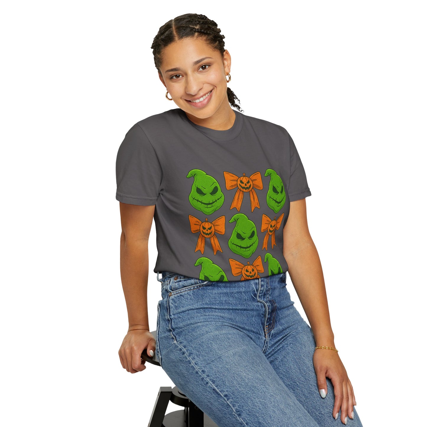 Oogie Boogie Holiday T-Shirt | Fun Gift for Christmas, Unisex Cotton Tee, Festive Apparel, Grinch Lovers, Green Character Design