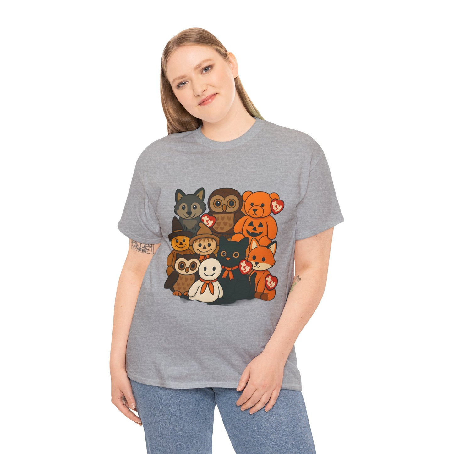 Halloween Unisex Tee - Ty Beanie Babies Design