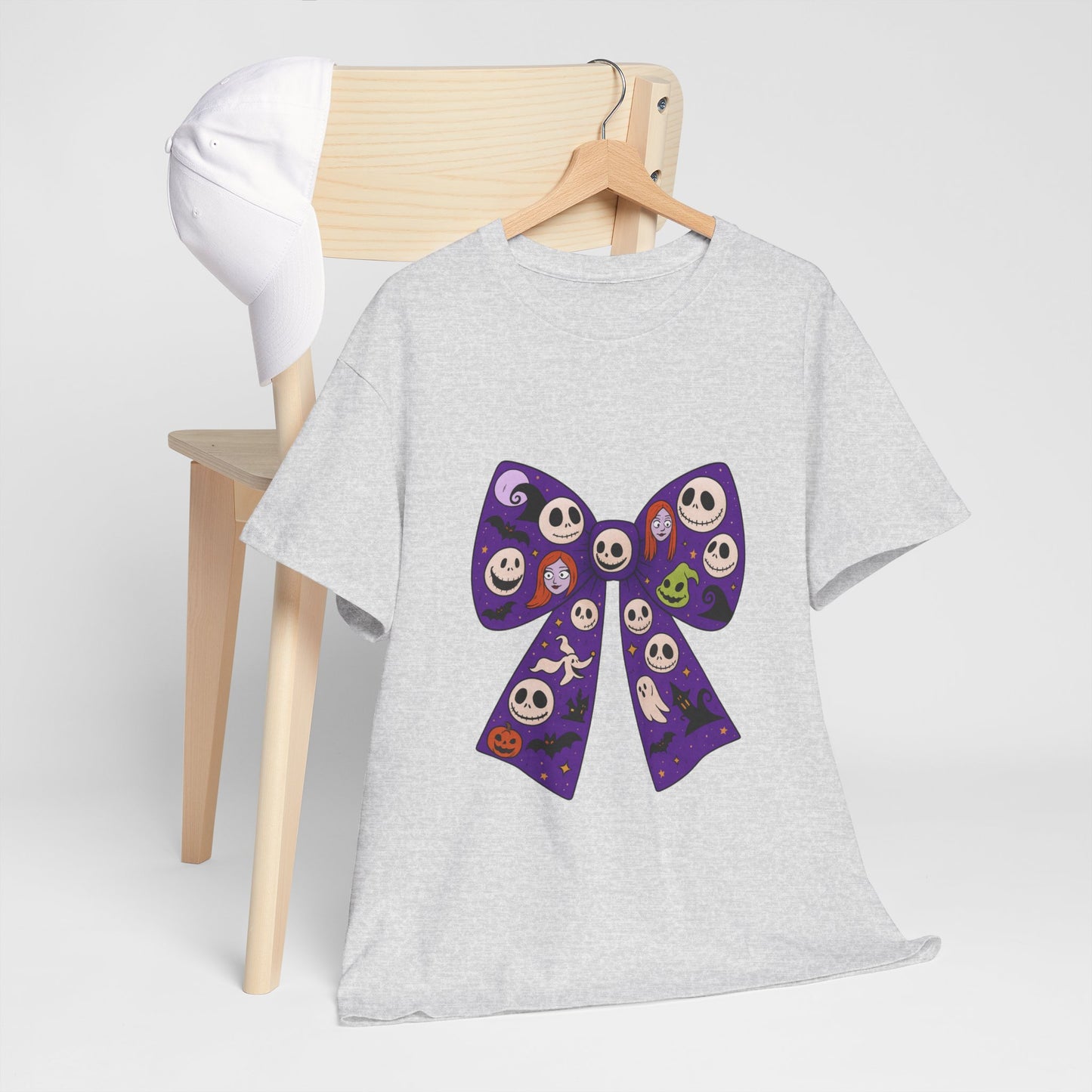 Halloween Themed Unisex Tee, Spooky T-Shirt, Cute Graphic Shirt, Gift for Halloween Lovers, Festive Casual Wear