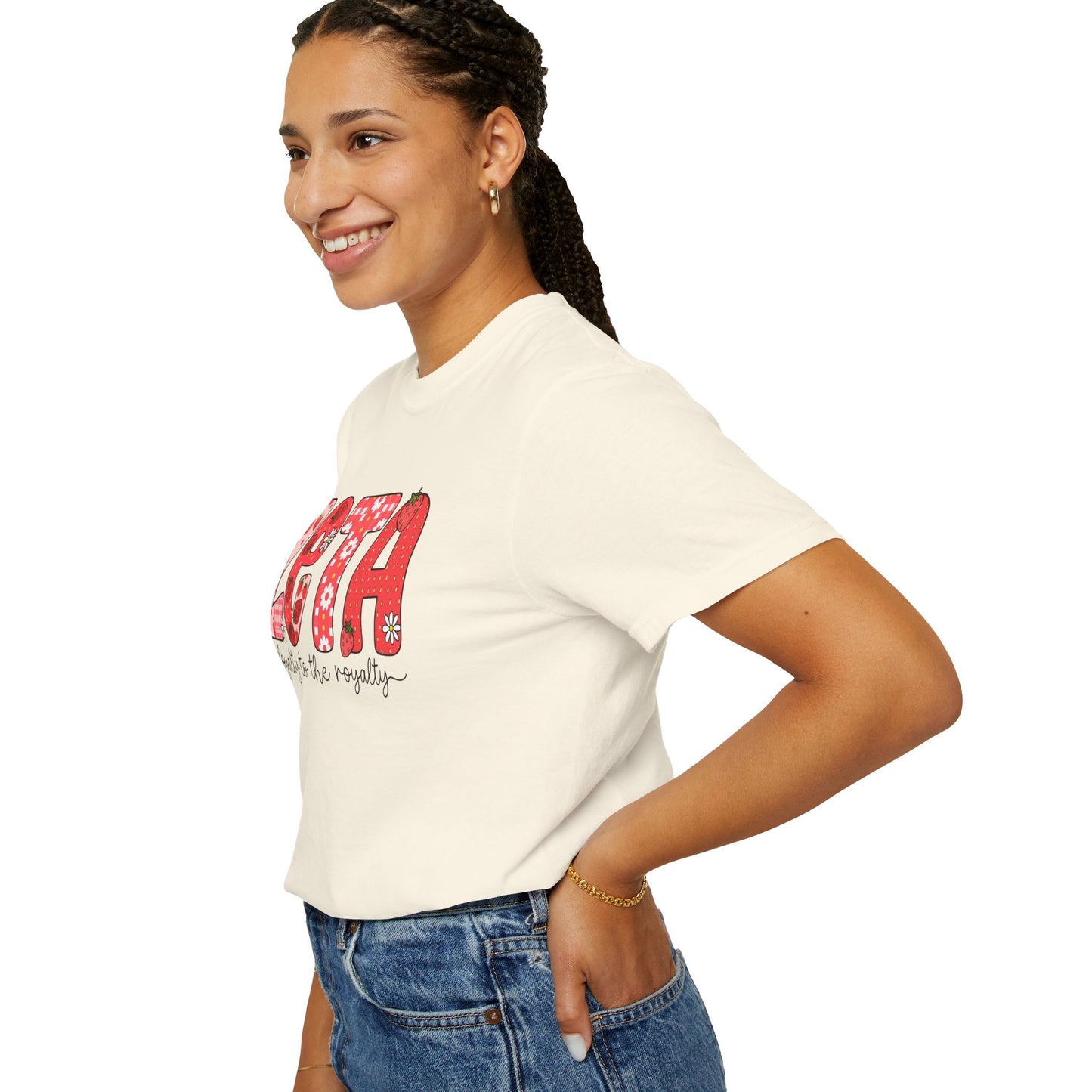ZTALoyalty T-Shirt, Unisex Garment-Dyed Tee, Perfect for Sorority Events, Greek Life Apparel, Custom Festive Shirt, Everyday Casual Wear