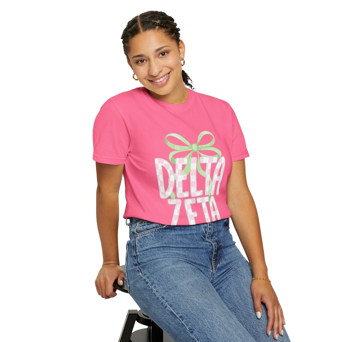 Garment-Dyed T-shirt - Cozy Sorority Tee