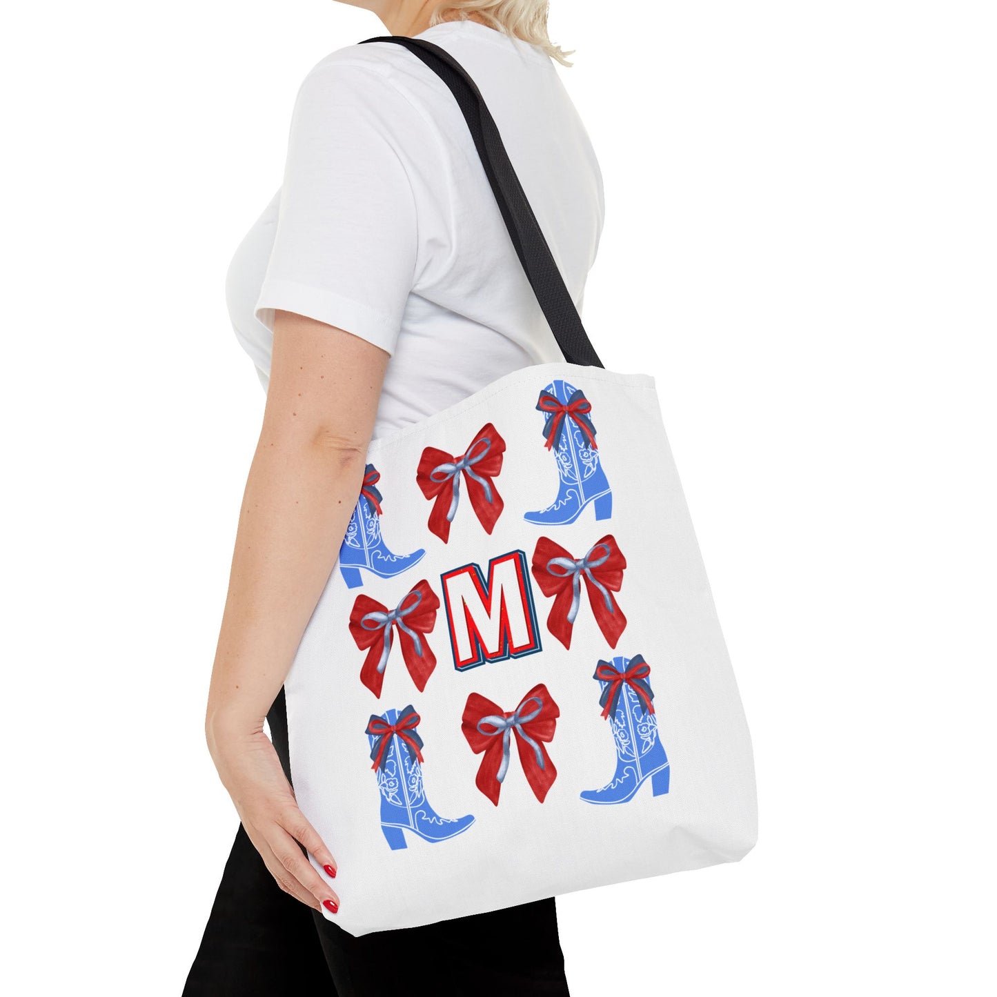 Mississippi Coquette Tote Bag, Personalized Tote, Mississippi Fan Gift, Ole Miss, Hotty Toddy, College Student Gift, Graduation Gift