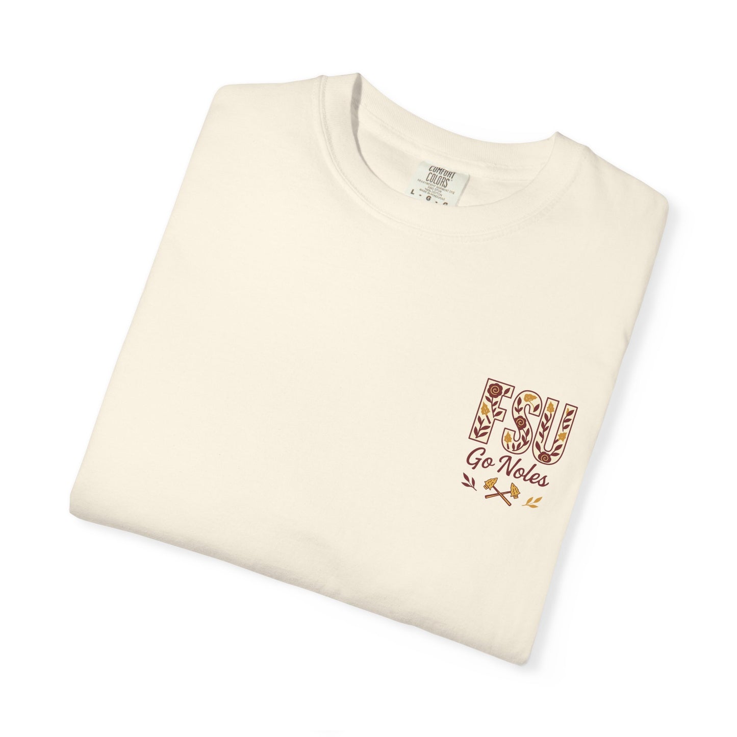 Tomahawk Nation T-Shirt, Unisex College Football Tees, Garment-Dyed Fan Apparel, Go Noles Spirit Wear, Game Day Outfit