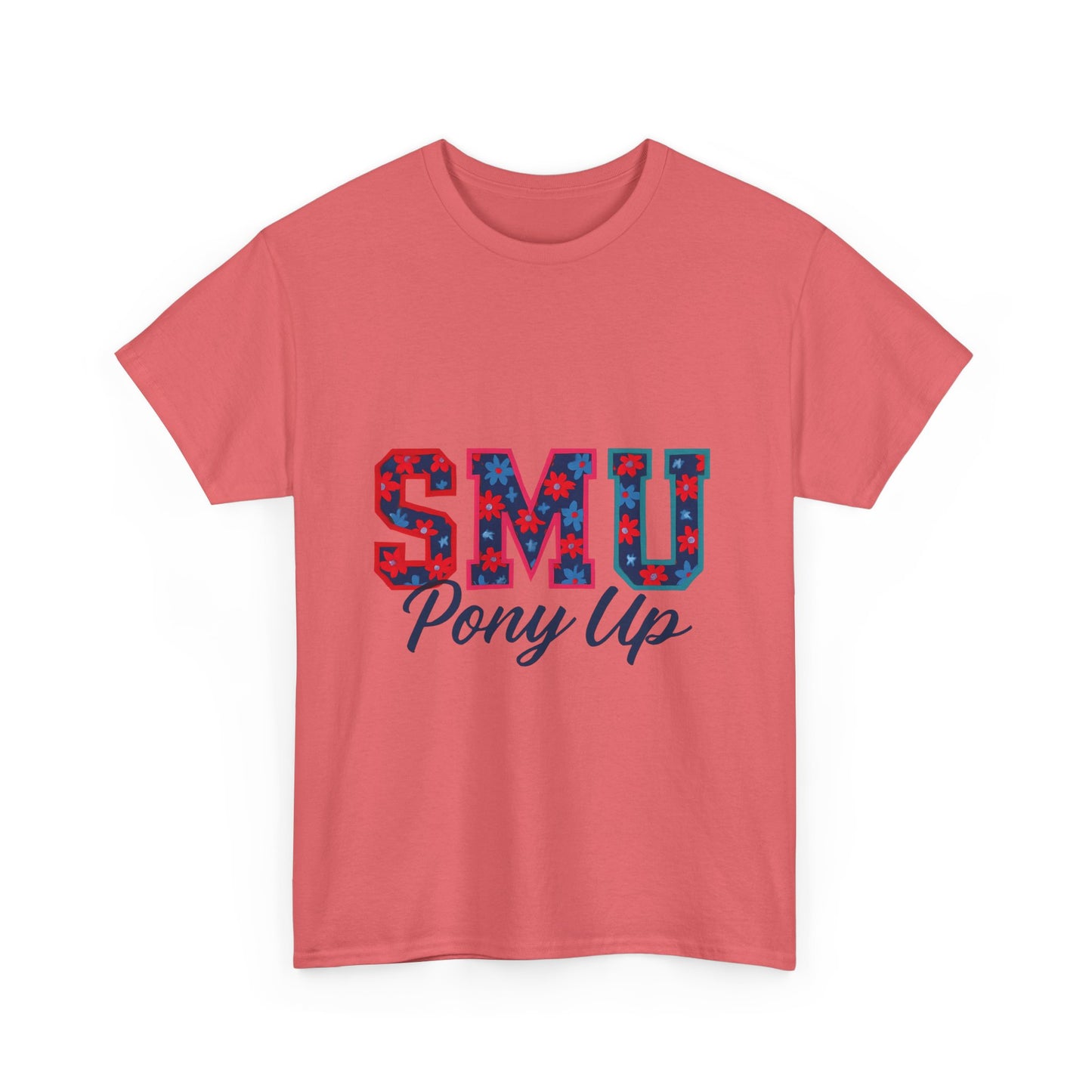 SMU Pony Up Unisex Heavy Cotton Tee, Casual Tees, College Apparel, Perfect Gift for Students, School Spirit Shirt, Comfortable Cotton [...]