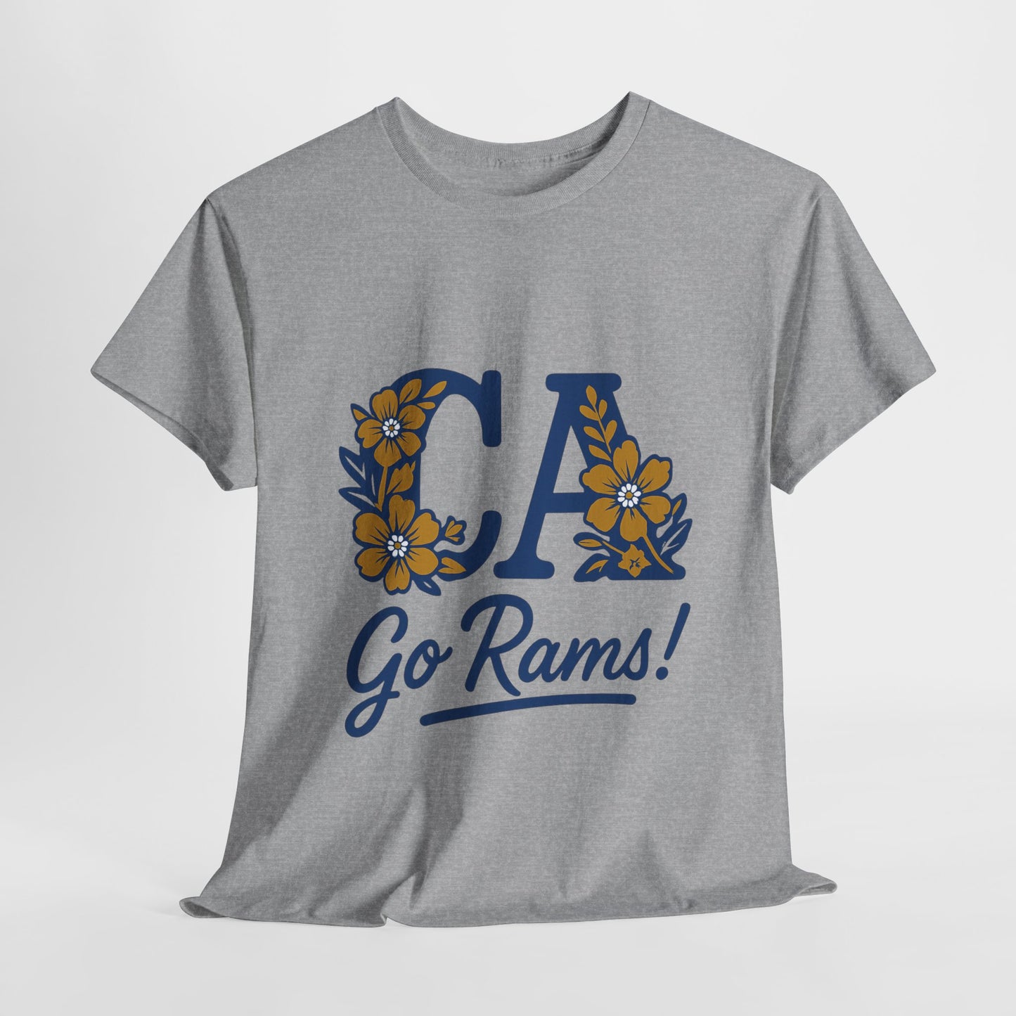 CA Rams Floral Tee