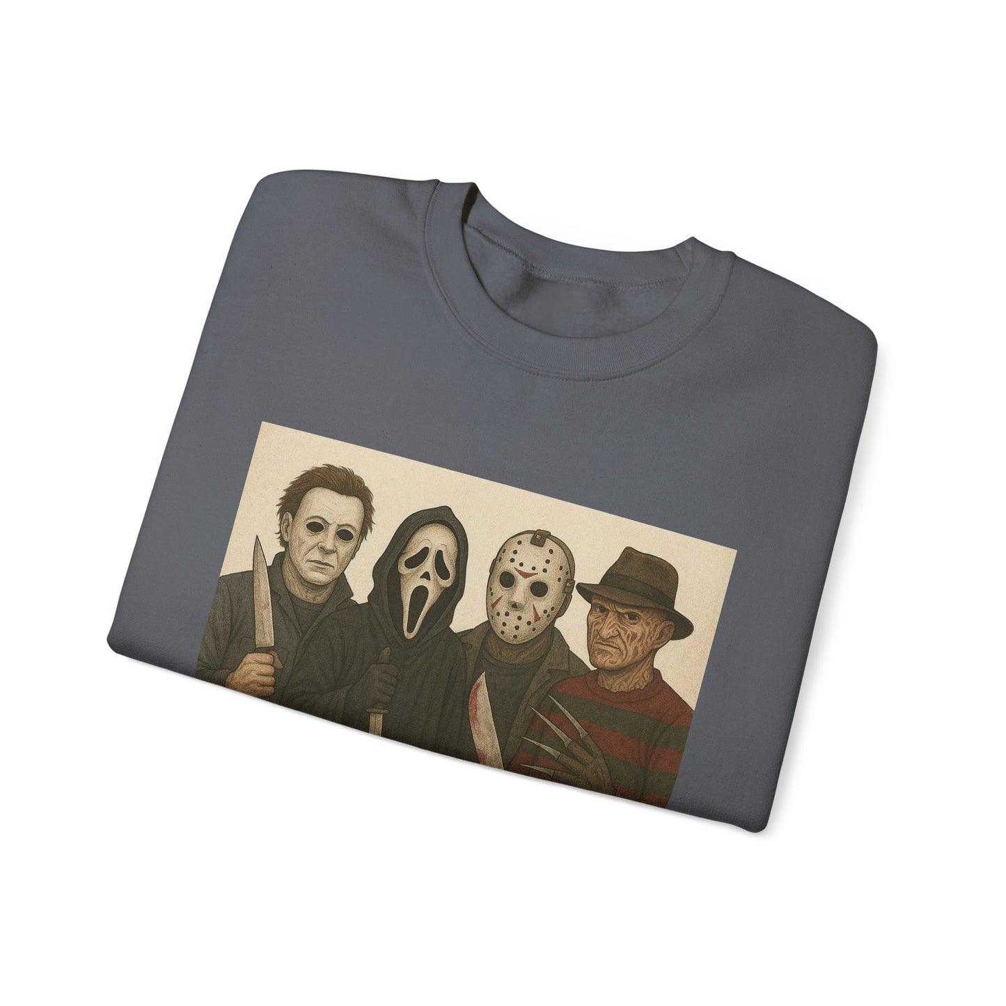 Spooky Movie Crewneck Sweatshirt - Halloween Horror Apparel