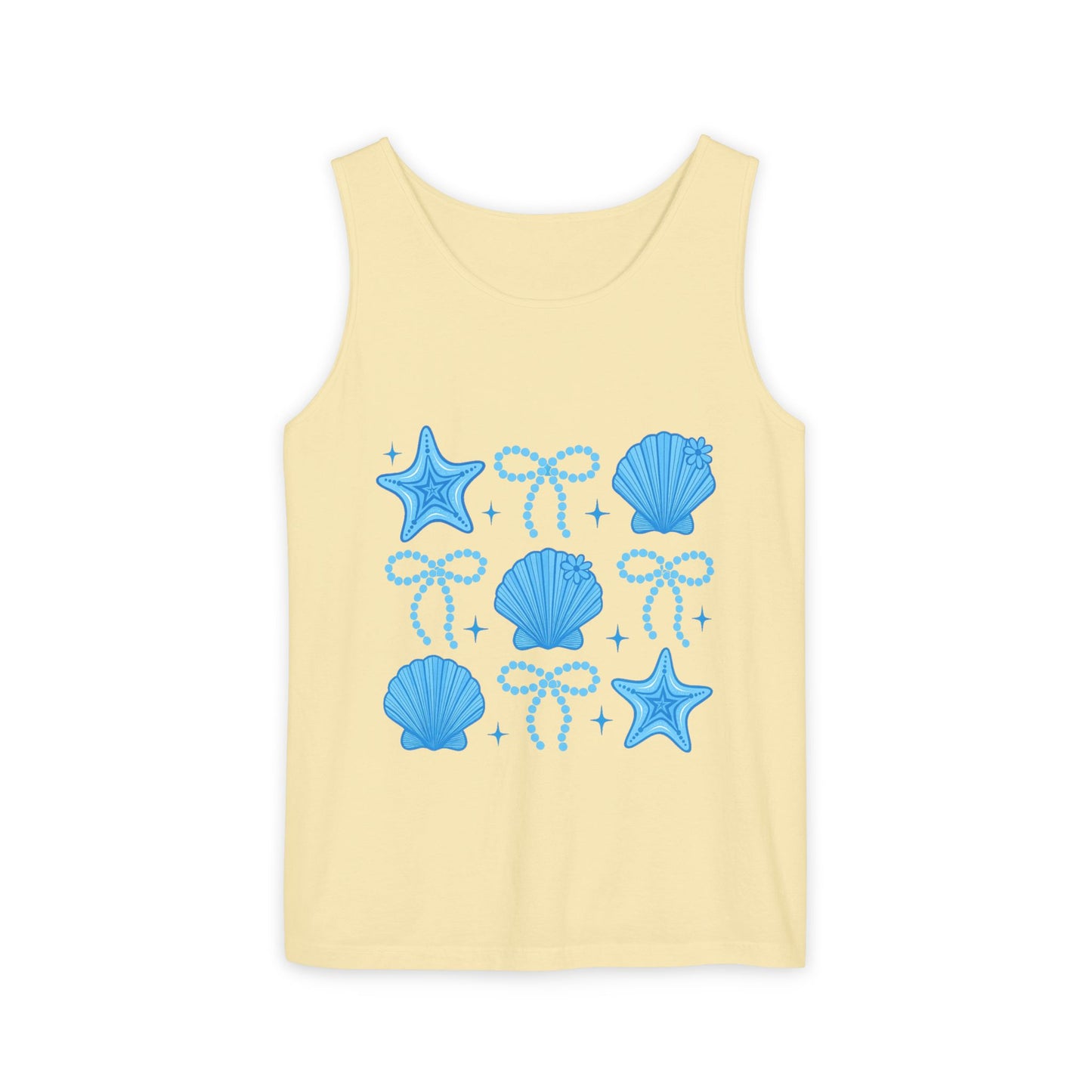 Pearls & Shells Comfort Colors Tank Top