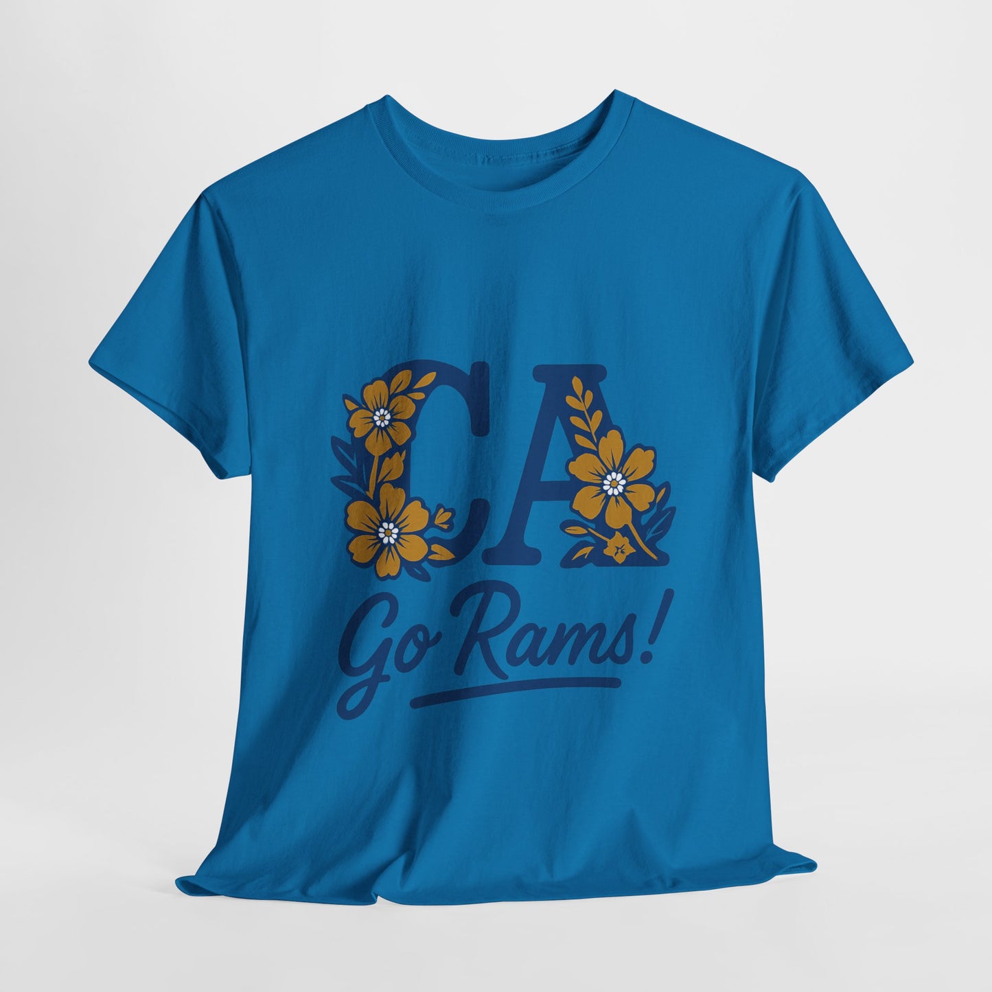 CA Rams Floral Tee