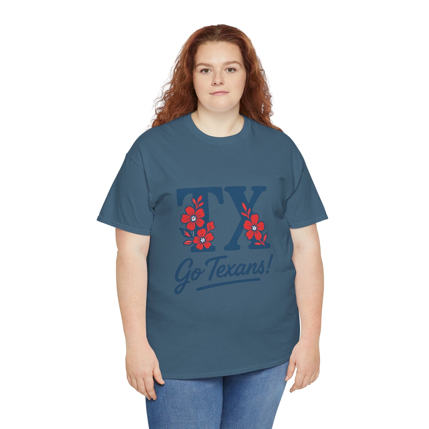 Texas Pride Unisex Cotton Tee | Go Texans! T-Shirt, Casual Wear, Game Day Shirt, Gift for Fans, Spring/Summer Style