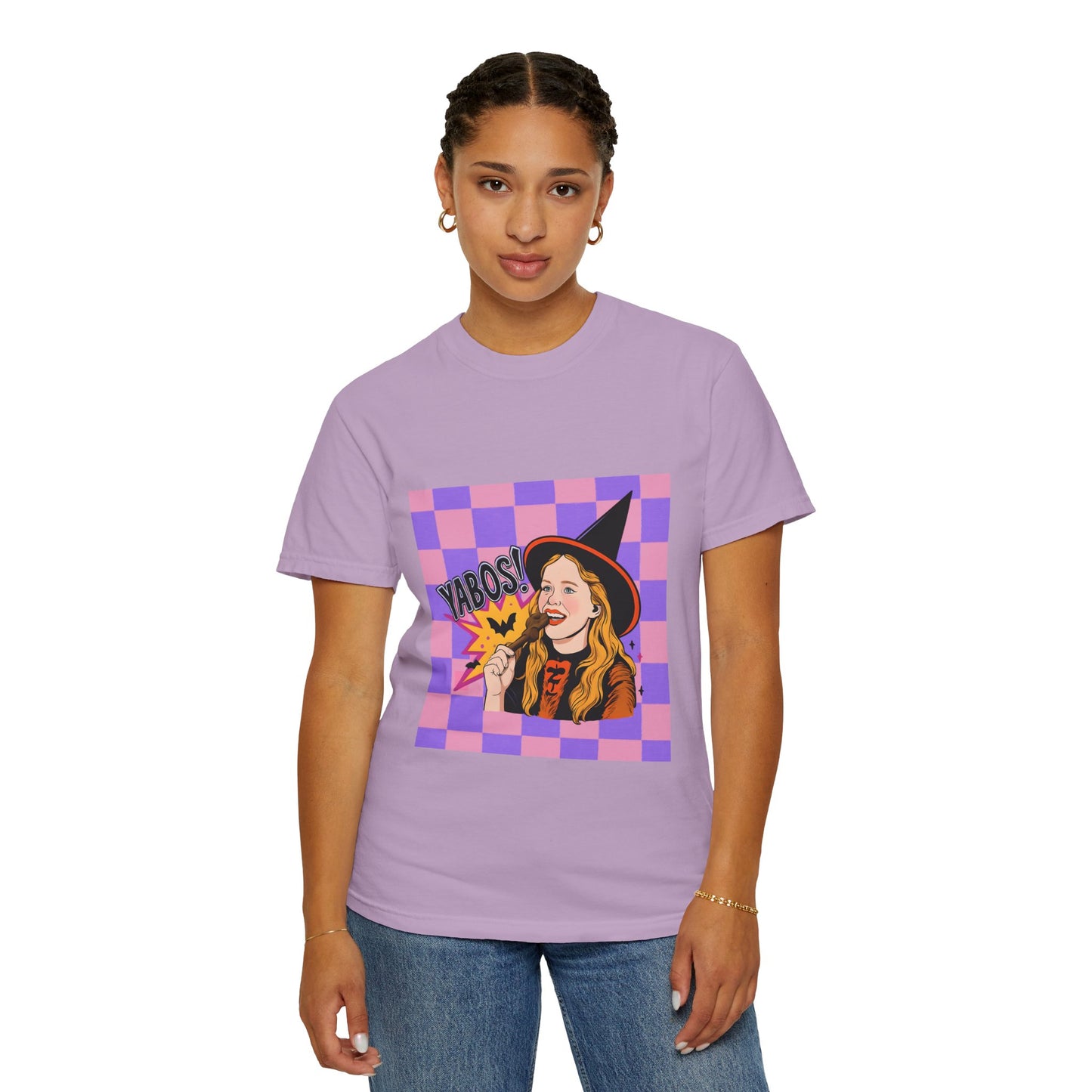 Witchy Vibes T-shirt - Yabos Graphic Tee, Cute Halloween Shirt, Unisex Funny Costume Top, October Celebration Attire, Gift for Witch Lovers