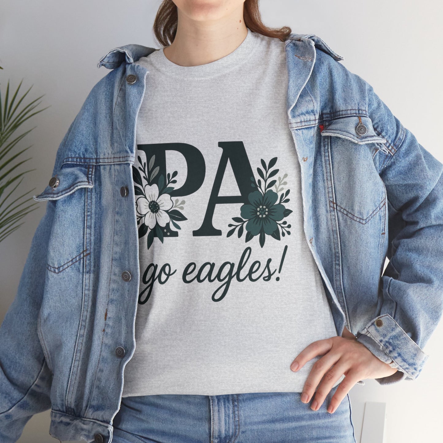 Floral PA Eagles Tee