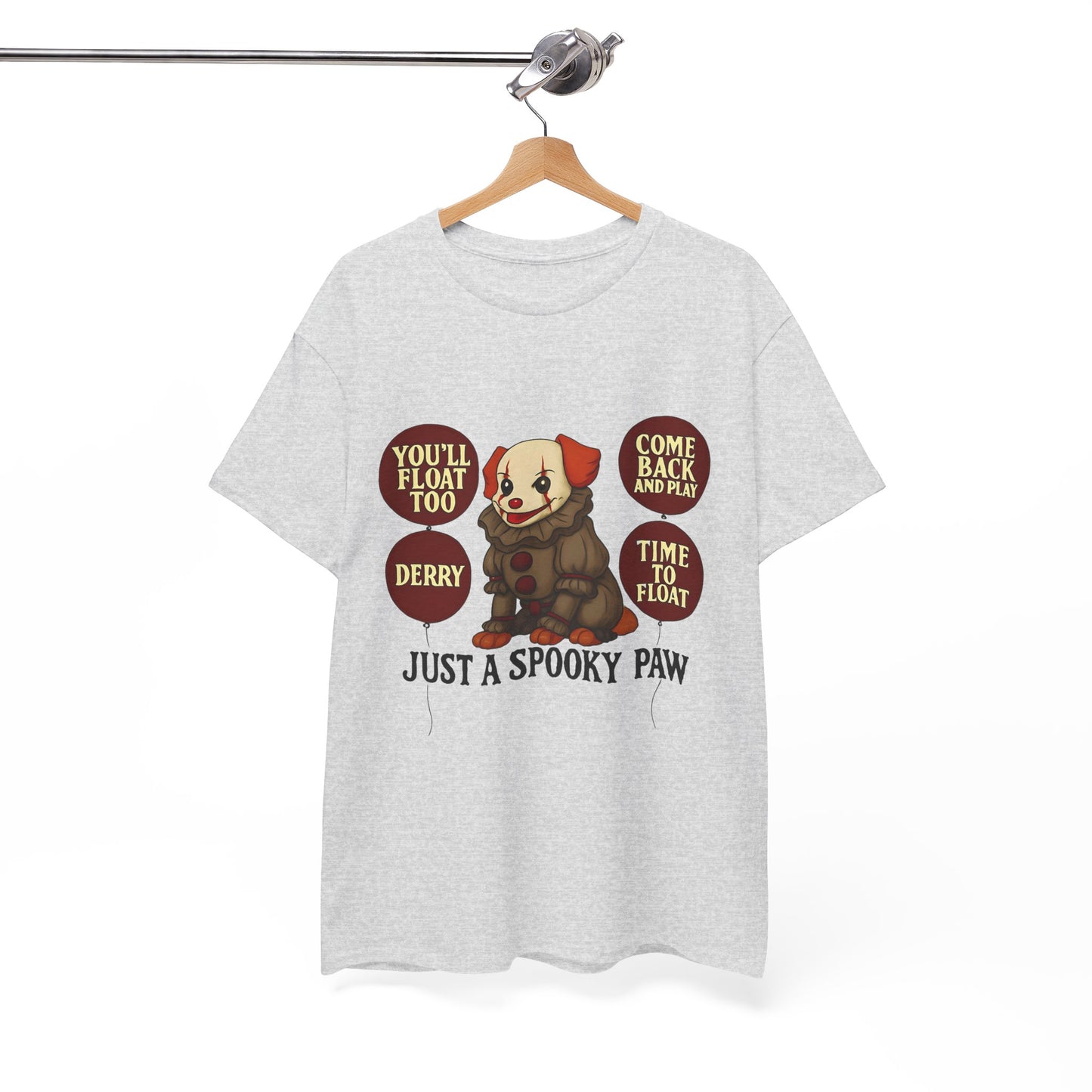 Spooky Dog Tee Clown Pup Pennywise