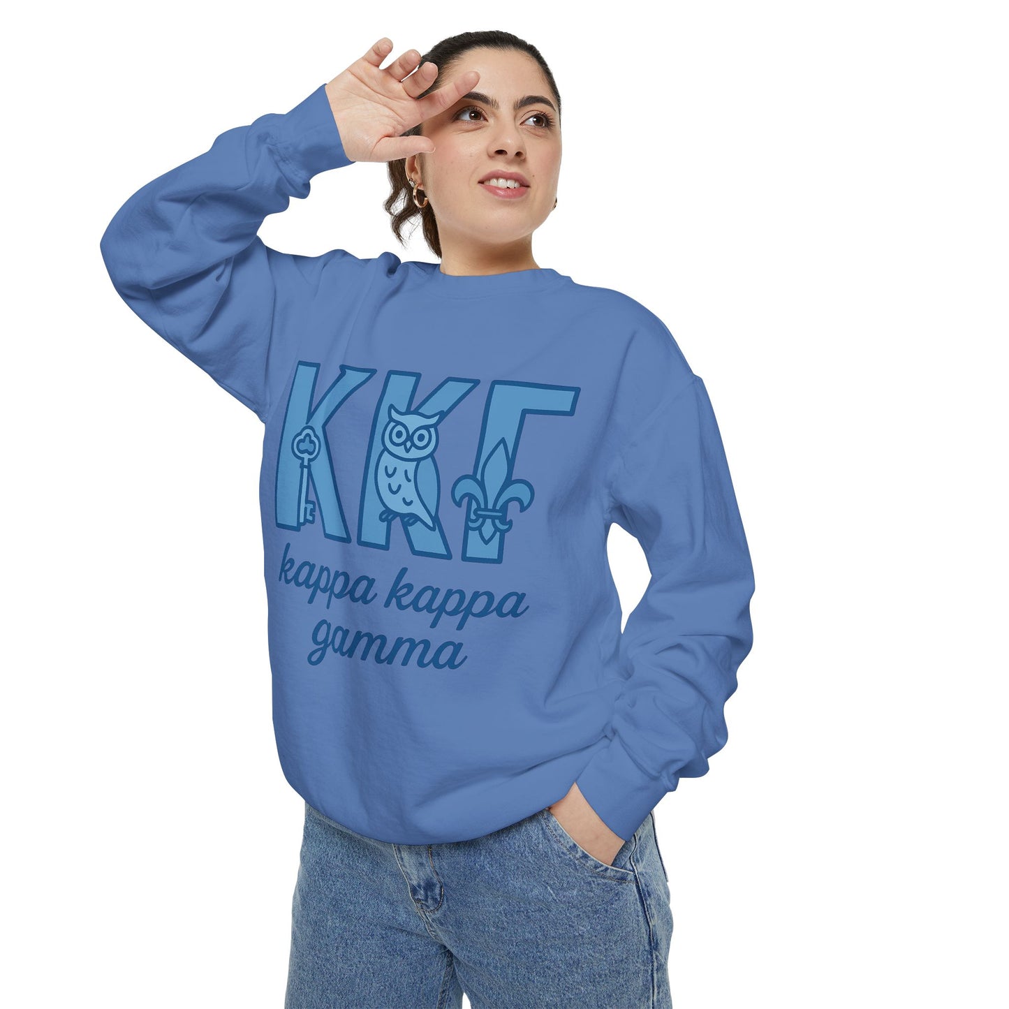Kappa Kappa Gamma Sweatshirt, Sisterhood Gift, Comfort Colors