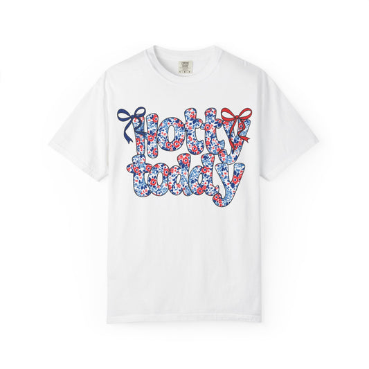 Floral Hotty Toddy Coquette Bow T-Shirt