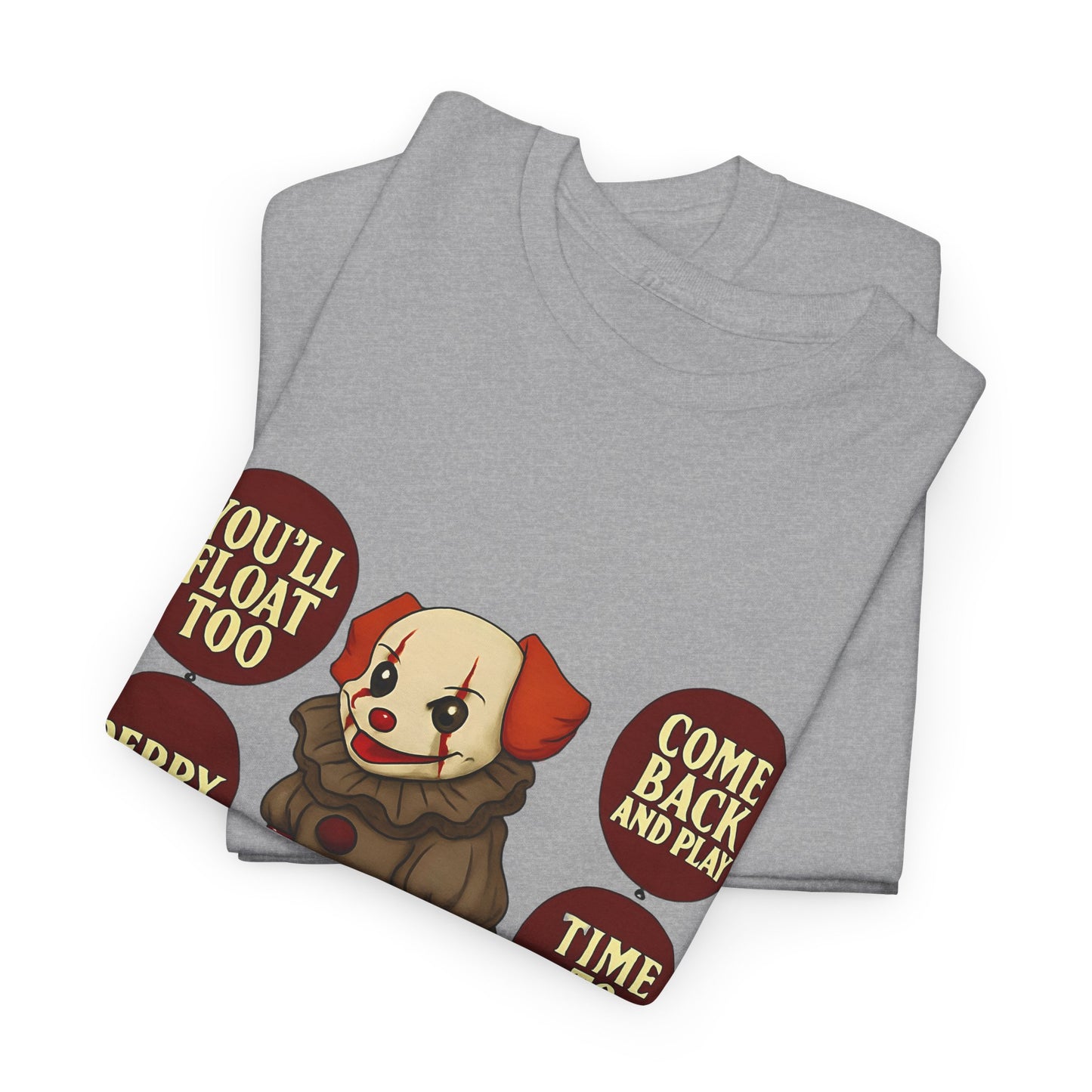Spooky Dog Tee Clown Pup Pennywise