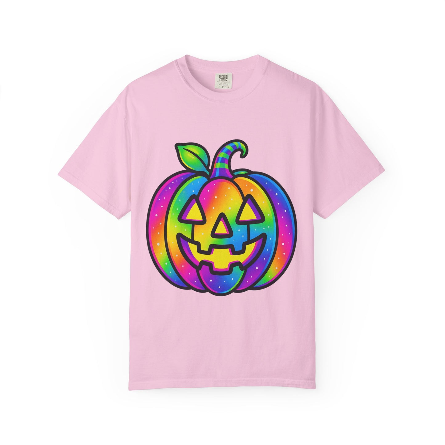 Colorful Pumpkin T-shirt for Halloween