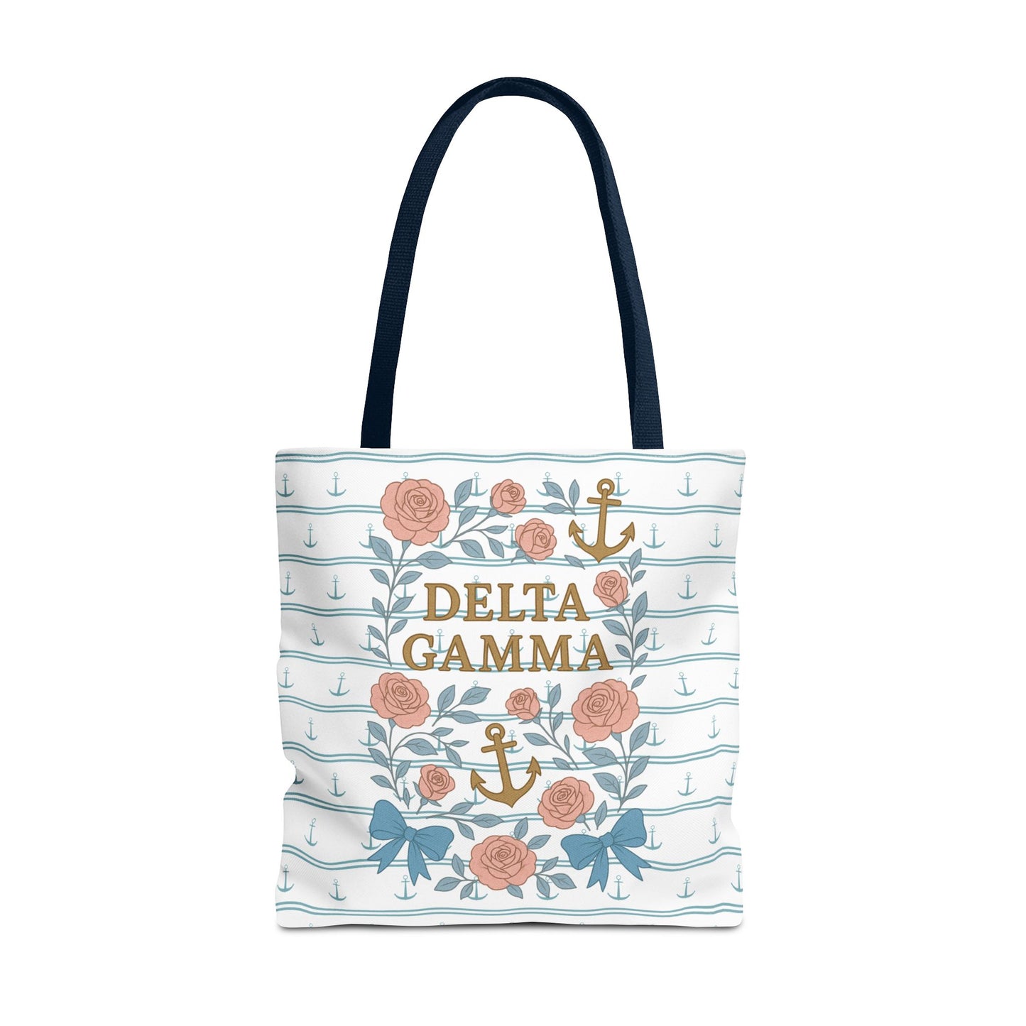 Floral Tote Bag - Delta Gamma Sisterhood Gift