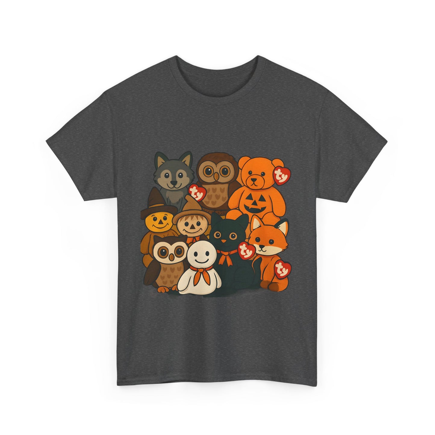 Halloween Unisex Tee - Ty Beanie Babies Design