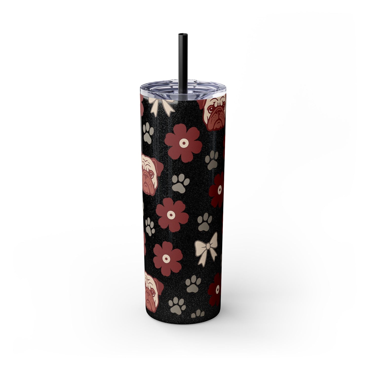 MS Bulldogs Skinny Tumbler, Graduation Gift, Mississippi Game Day, Go Dogs, Starkville, MS.